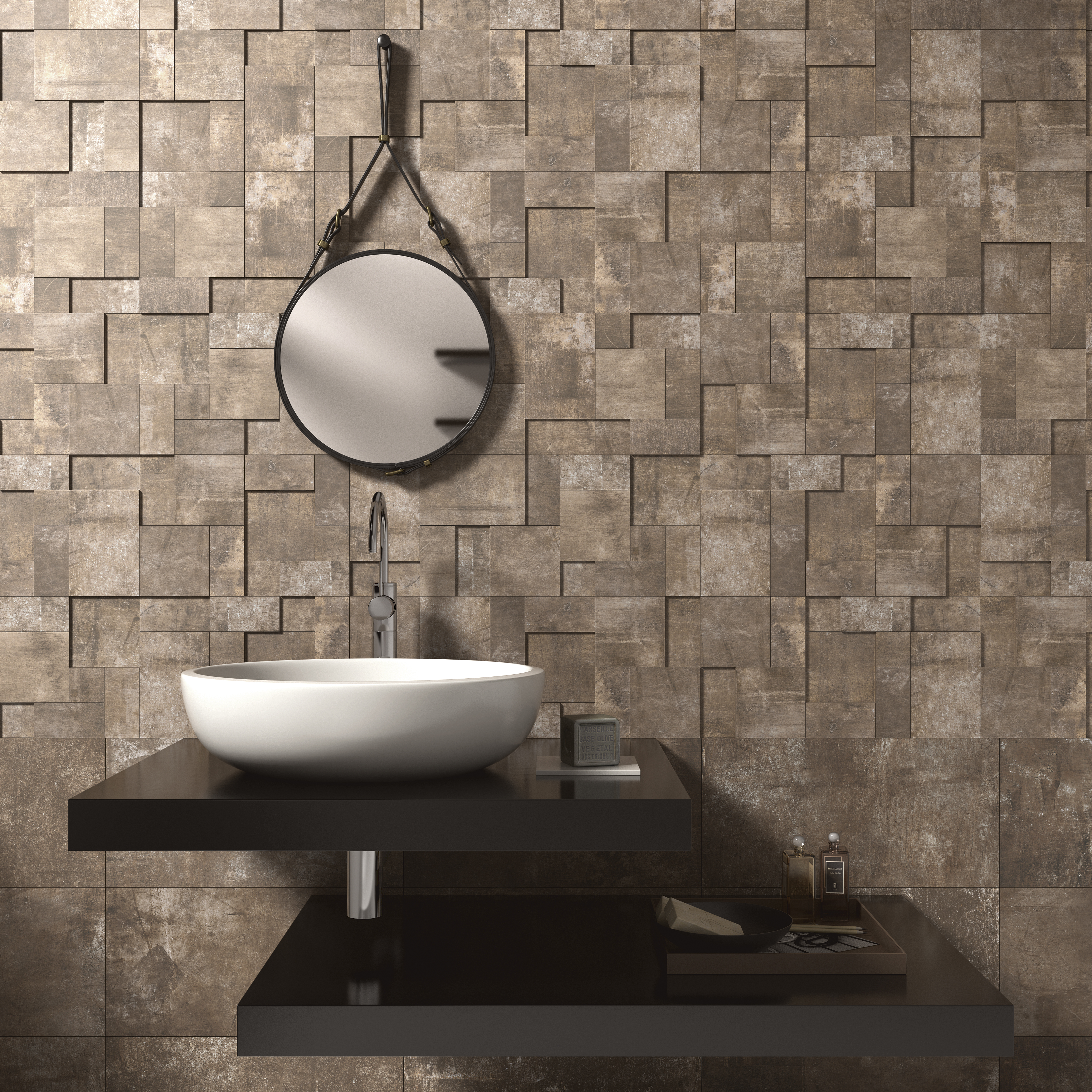 Klinker Konradssons Plant Iron Muretto 3d 29x57 cm