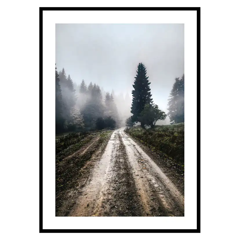 Poster Gallerix Muddy Raod No2