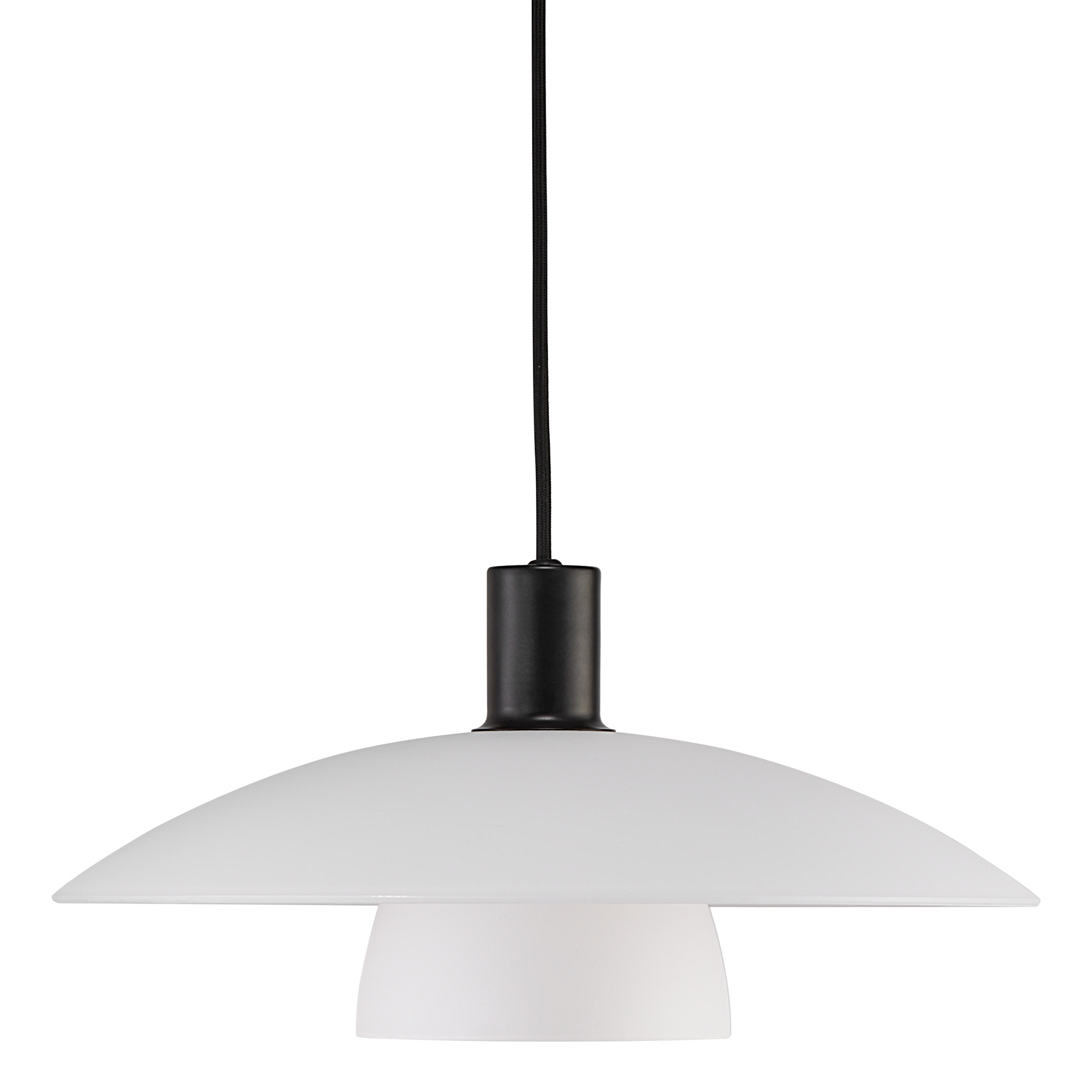 Taklampa Nordlux Verona Svart Glas Pendel E27 Takbelysning