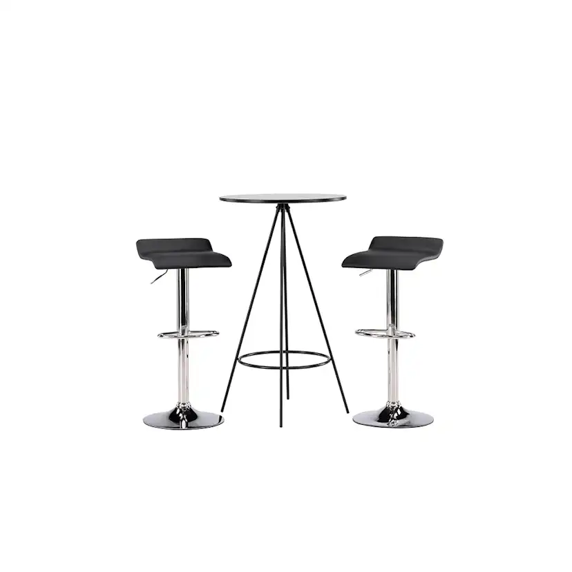 Matgrupp Venture Home Bistro Ø60 cm med 2 st Jonna stolar