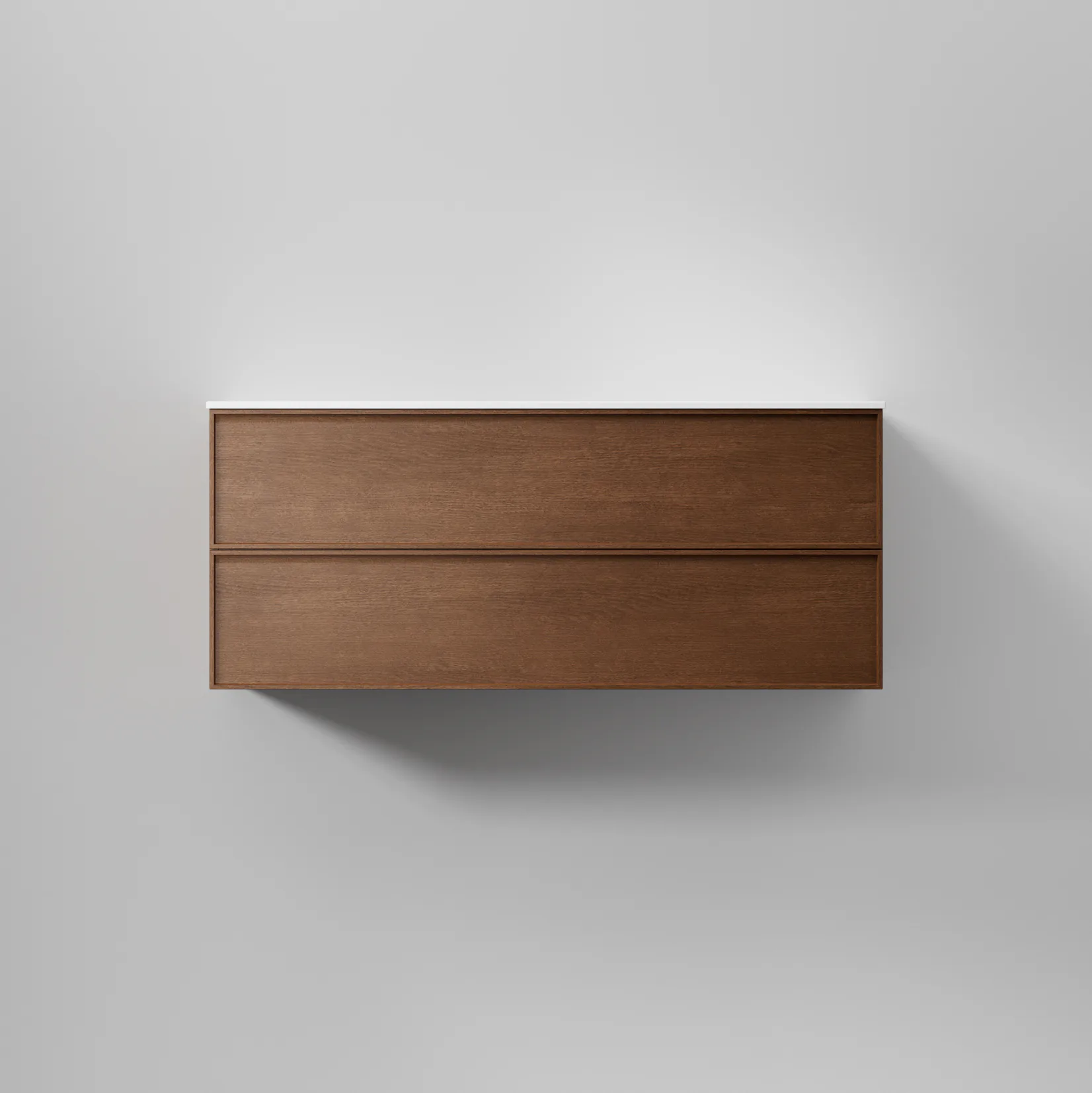 Kommod Core Nema 120 Dark Oak, 2 Lådor Dark Oak, 1200x456x500 mm