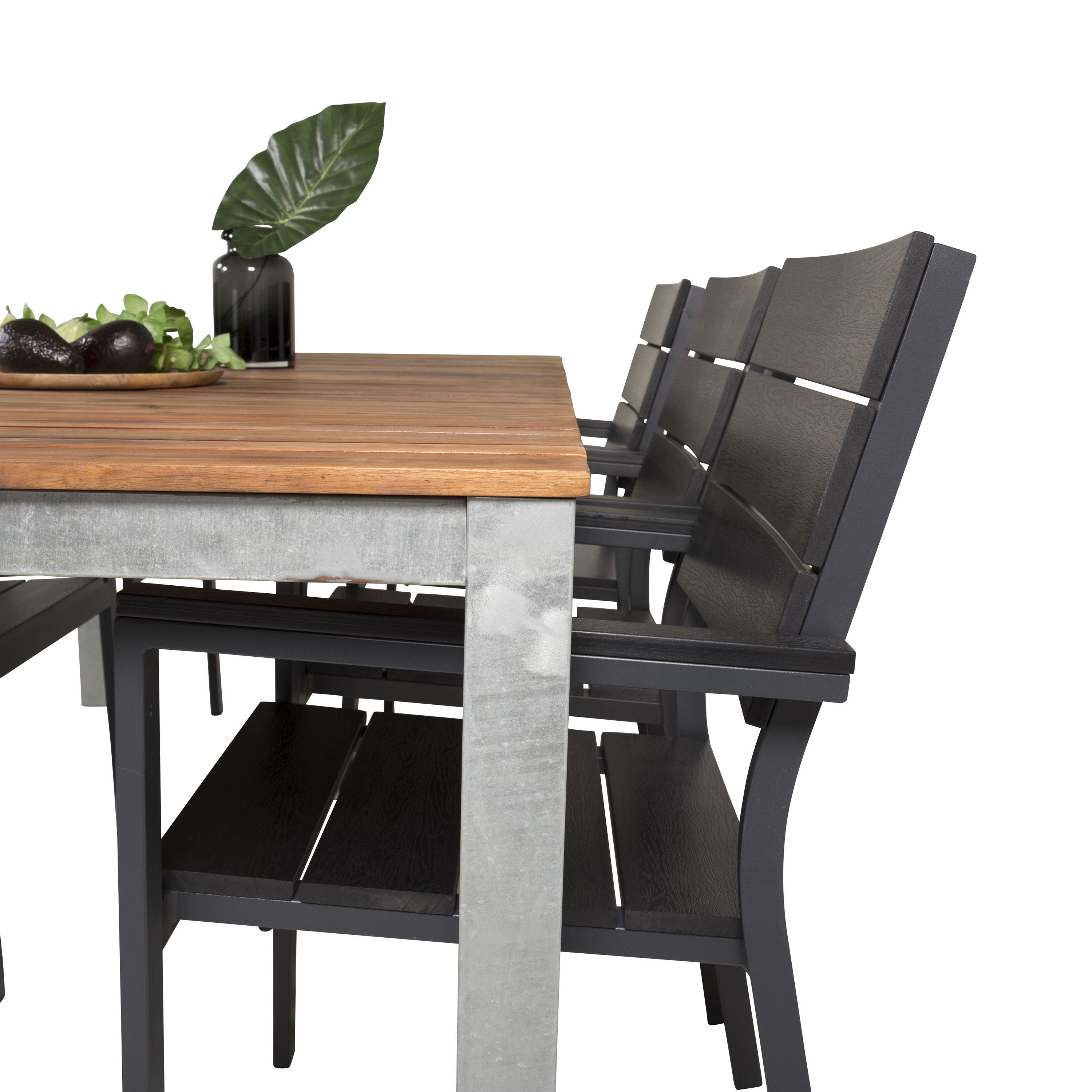 Matgrupp Venture Home Zacharias 200 med 6 Lova Stolar