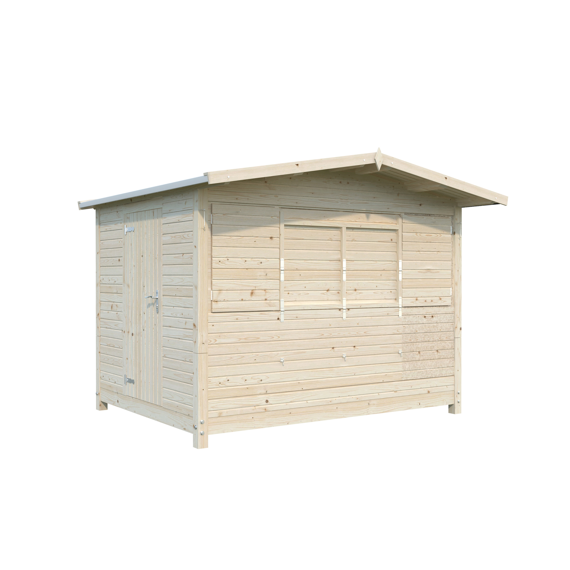 Marian 6,2 m2 - Folding kiosk NO Obehandlad