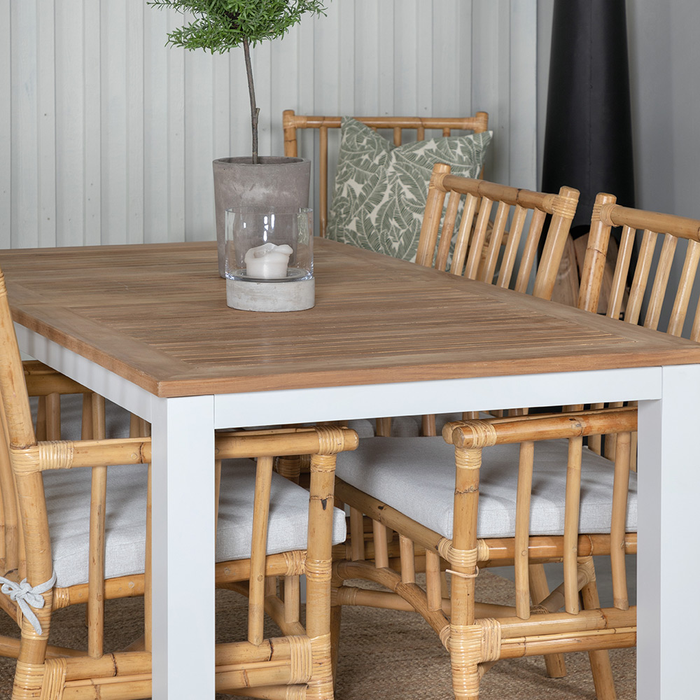 Matgrupp Venture Home Pave med 4 Cane Stolar GR21825