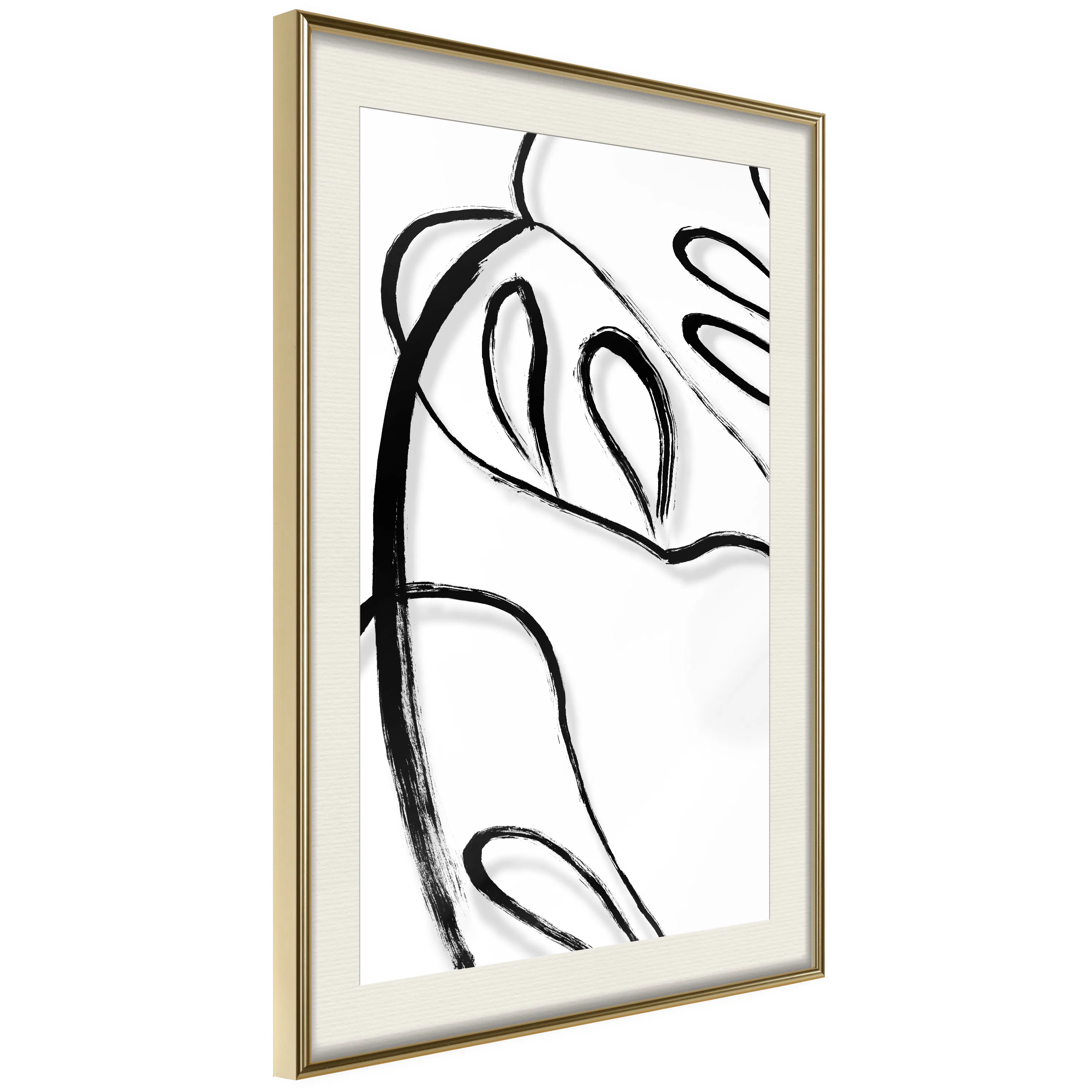 Poster Artgeist Affisch White Monstera