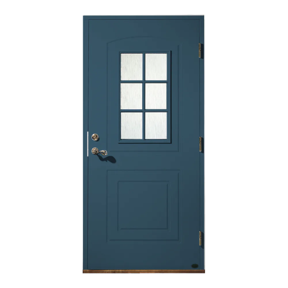 Ytterdörr Leksandsdörren Västanvik Glas Eco74 RC2N