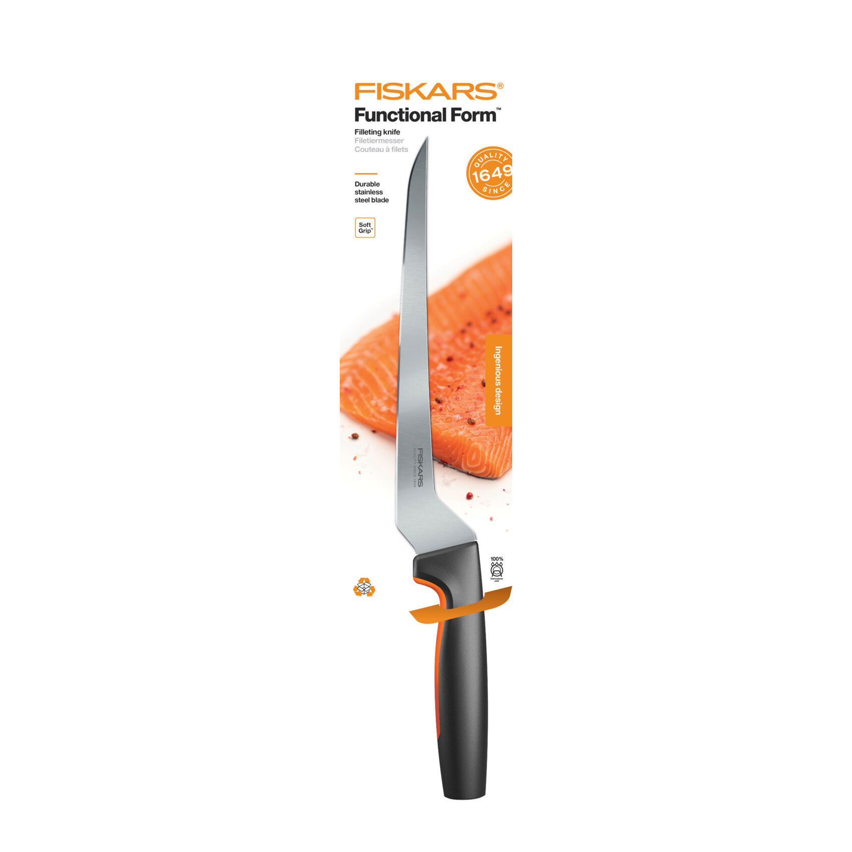 Filékniv Fiskars Functional Form 22 cm