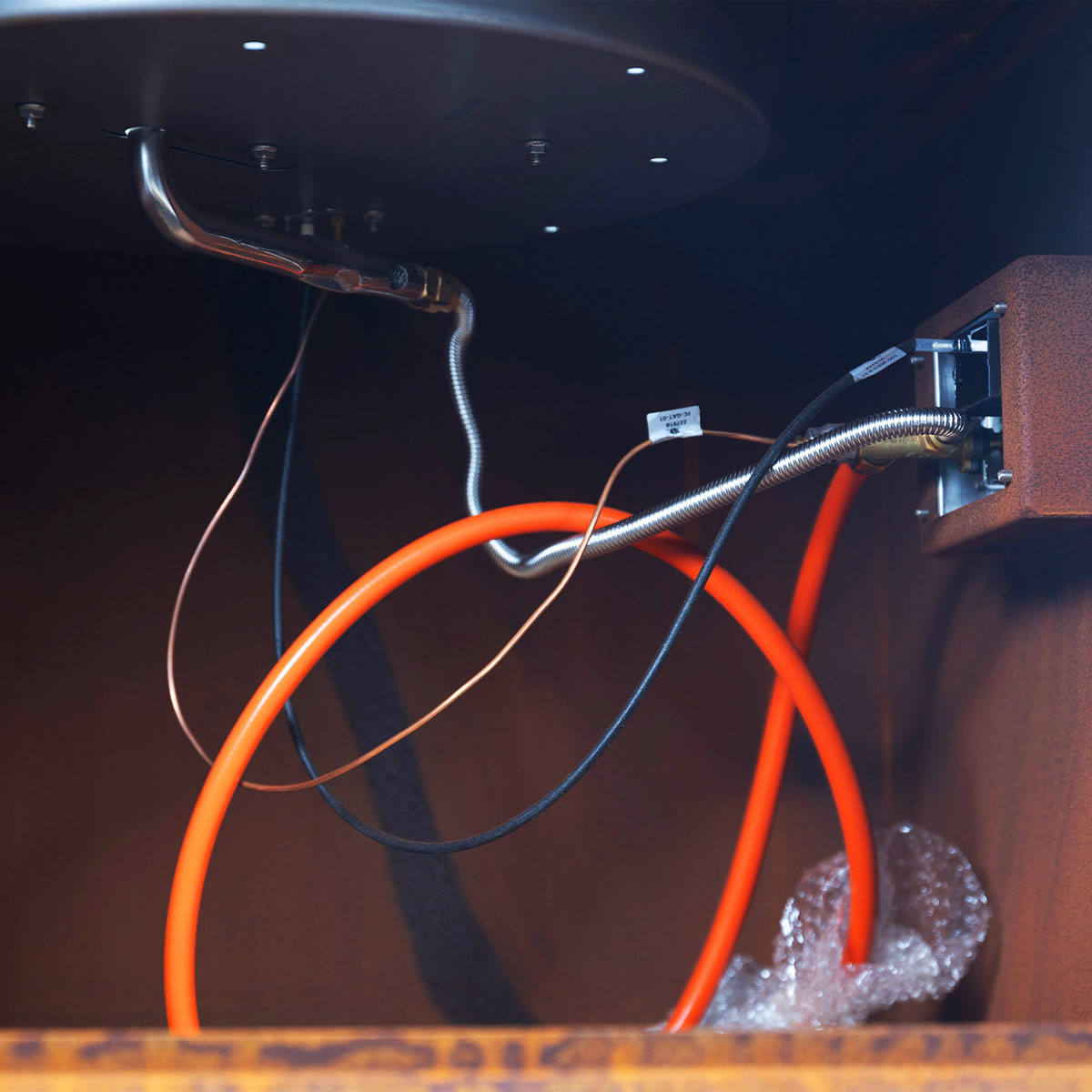 Eldstad Lyfco Vilhelmina Cortenstål