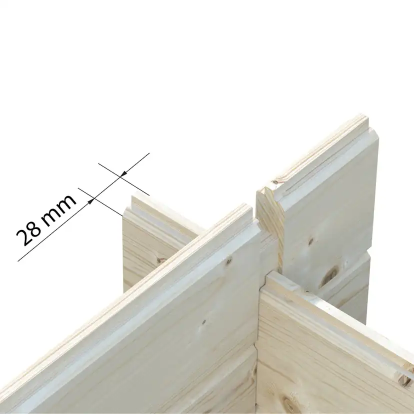 Förråd Palmako Jari 8,9 m2