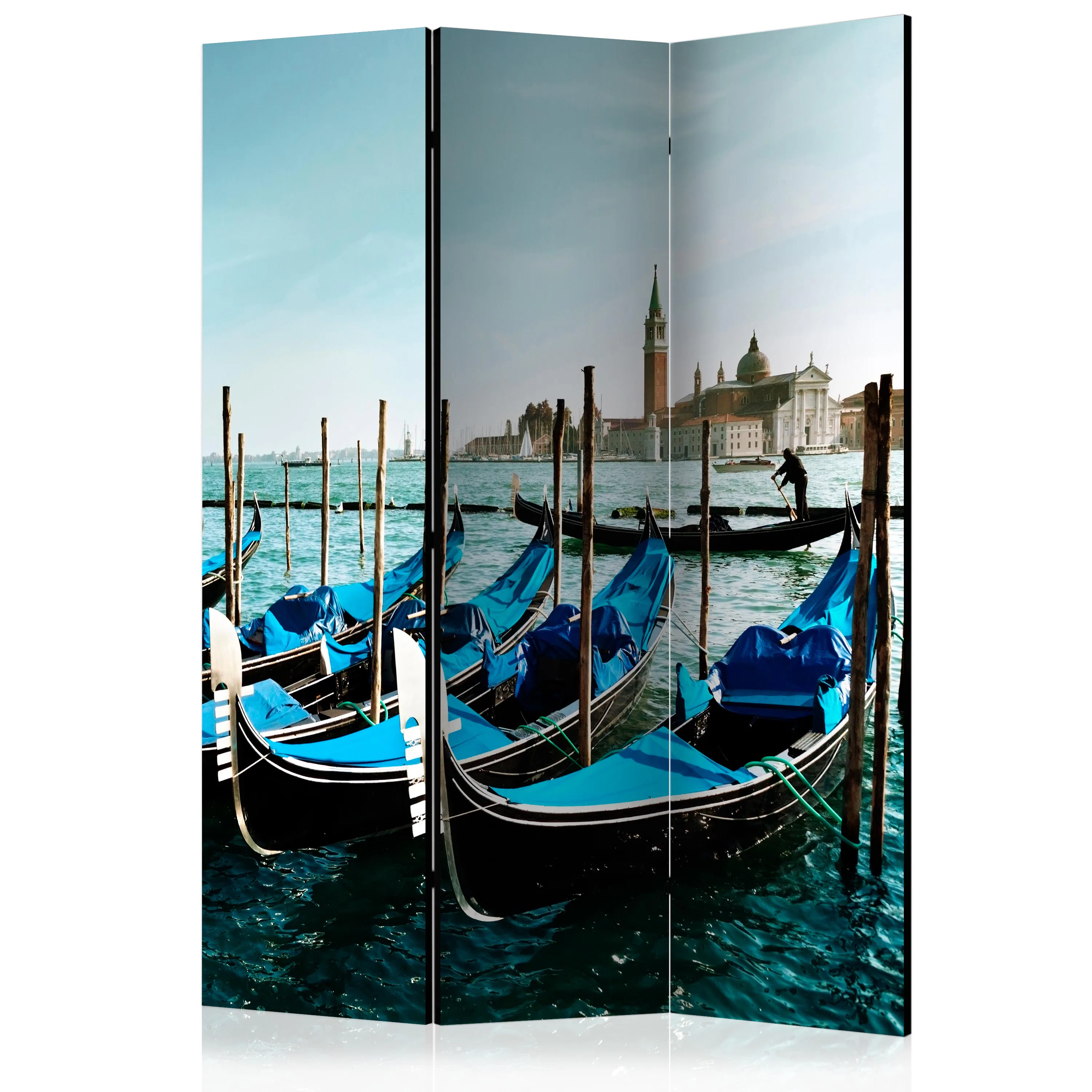 Rumsavdelare Arkiio Gondolas On The Grand Canal Venice 135x172 cm