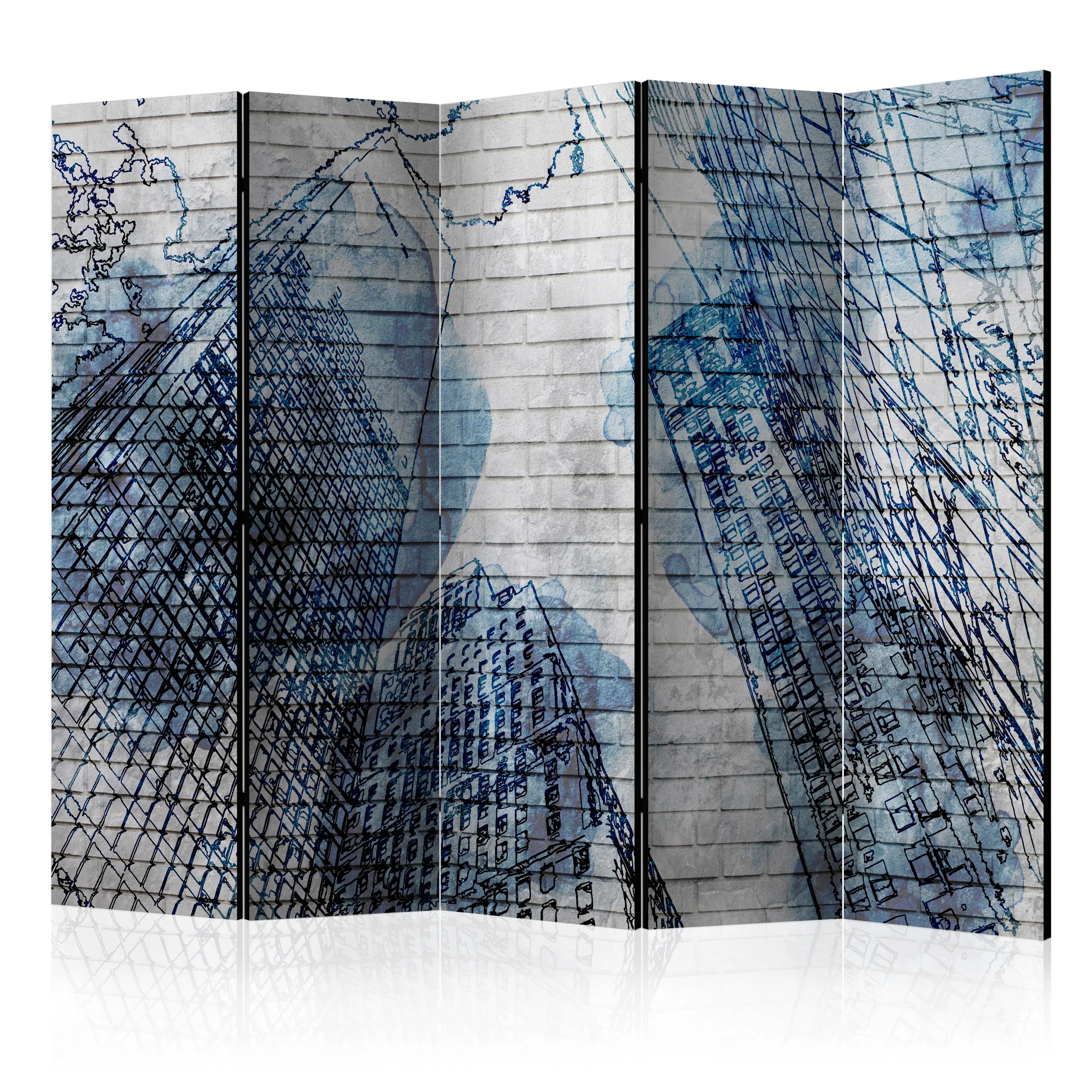 Rumsavdelare Arkiio Inky New York II 225x172 cm