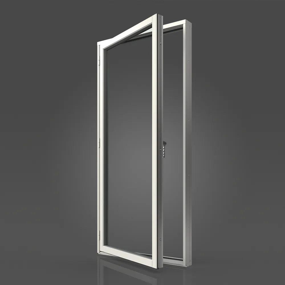 Elit Fönsterdörr MFD-AL 8x18-18 3-Glas Alu Retro BxH: 80x180 cm