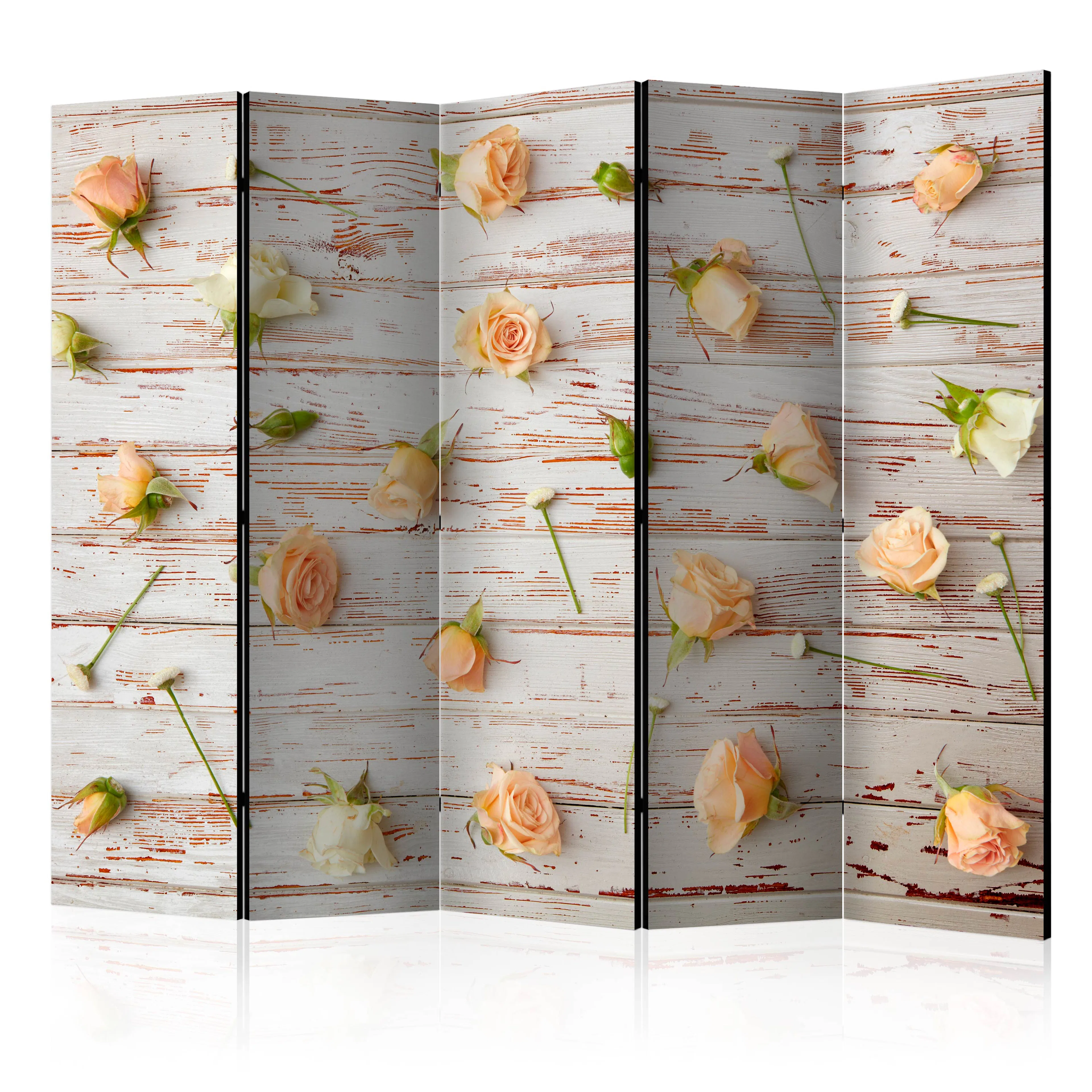 Rumsavdelare Arkiio Wood och Roses II 225x172 cm