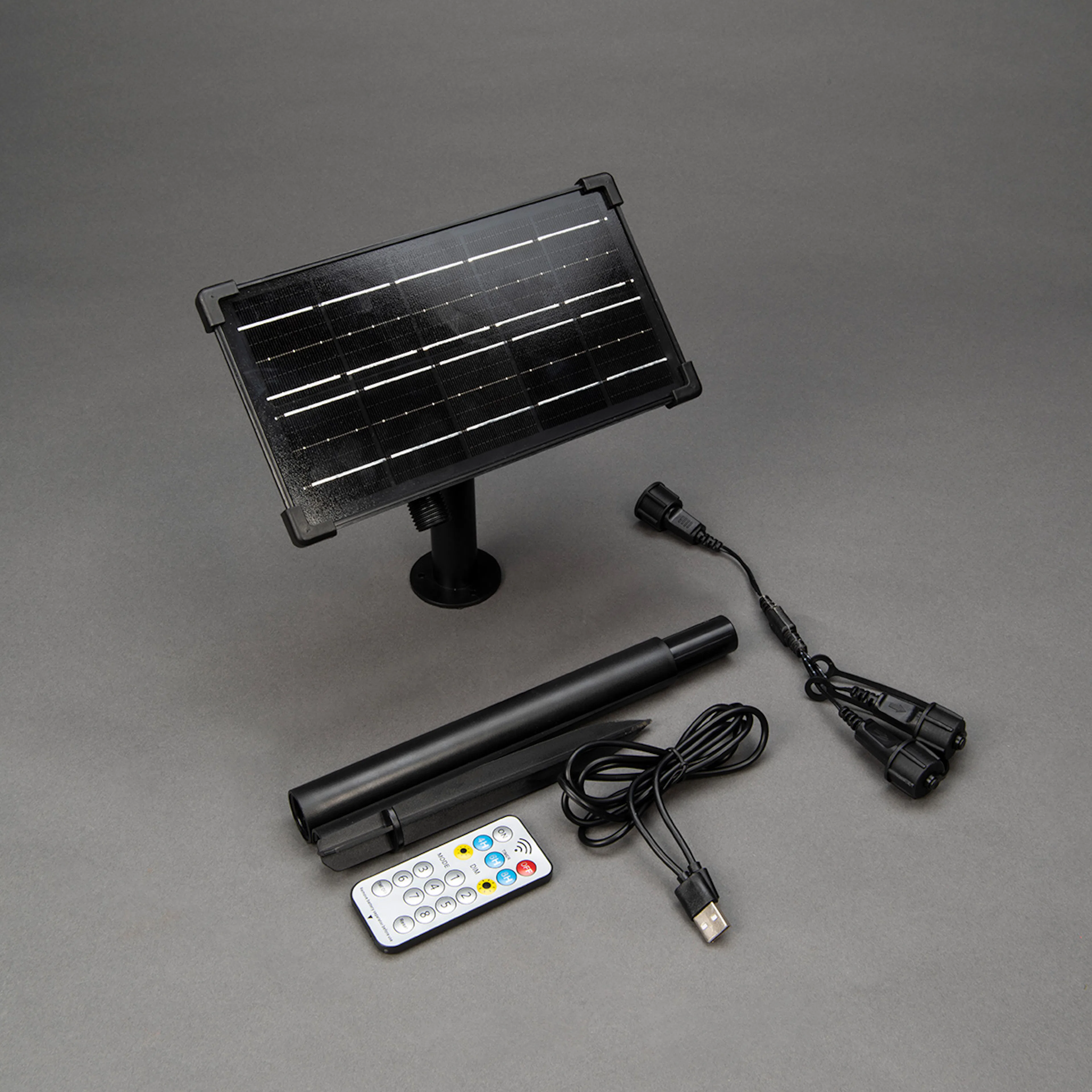 Solpanel Gnosjö Konstsmide Uppladdningsbar M