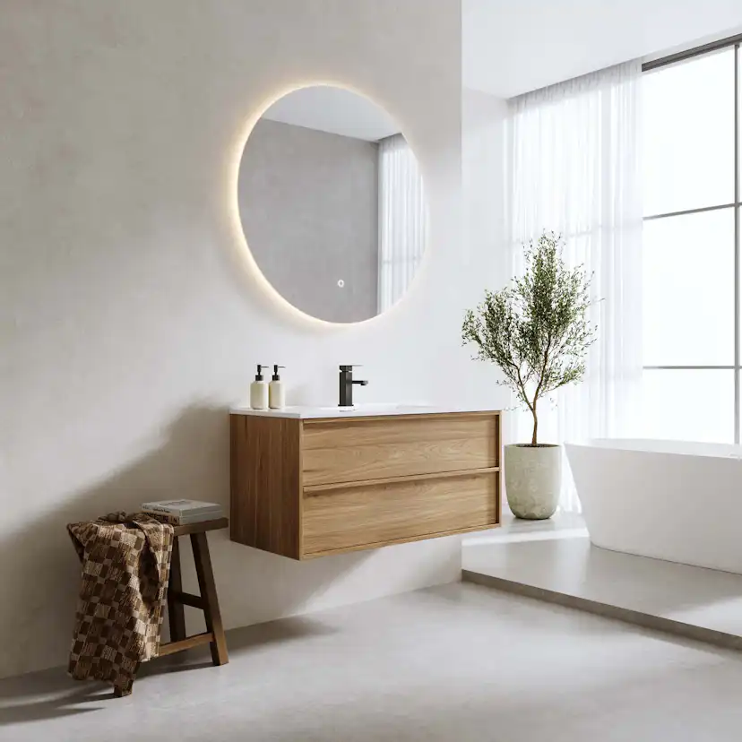 Tvättställsskåp Bathlife Charm med Tvättställ