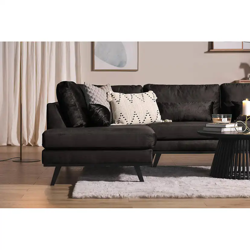 U-Soffa Scandinavian Choice Copenhagen Sammet