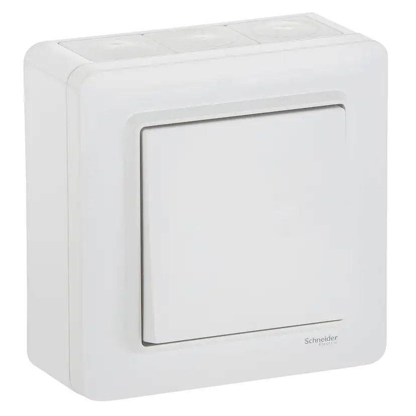 Strömbrytare Schneider Electric Exxact Trapp/1-pol IP44