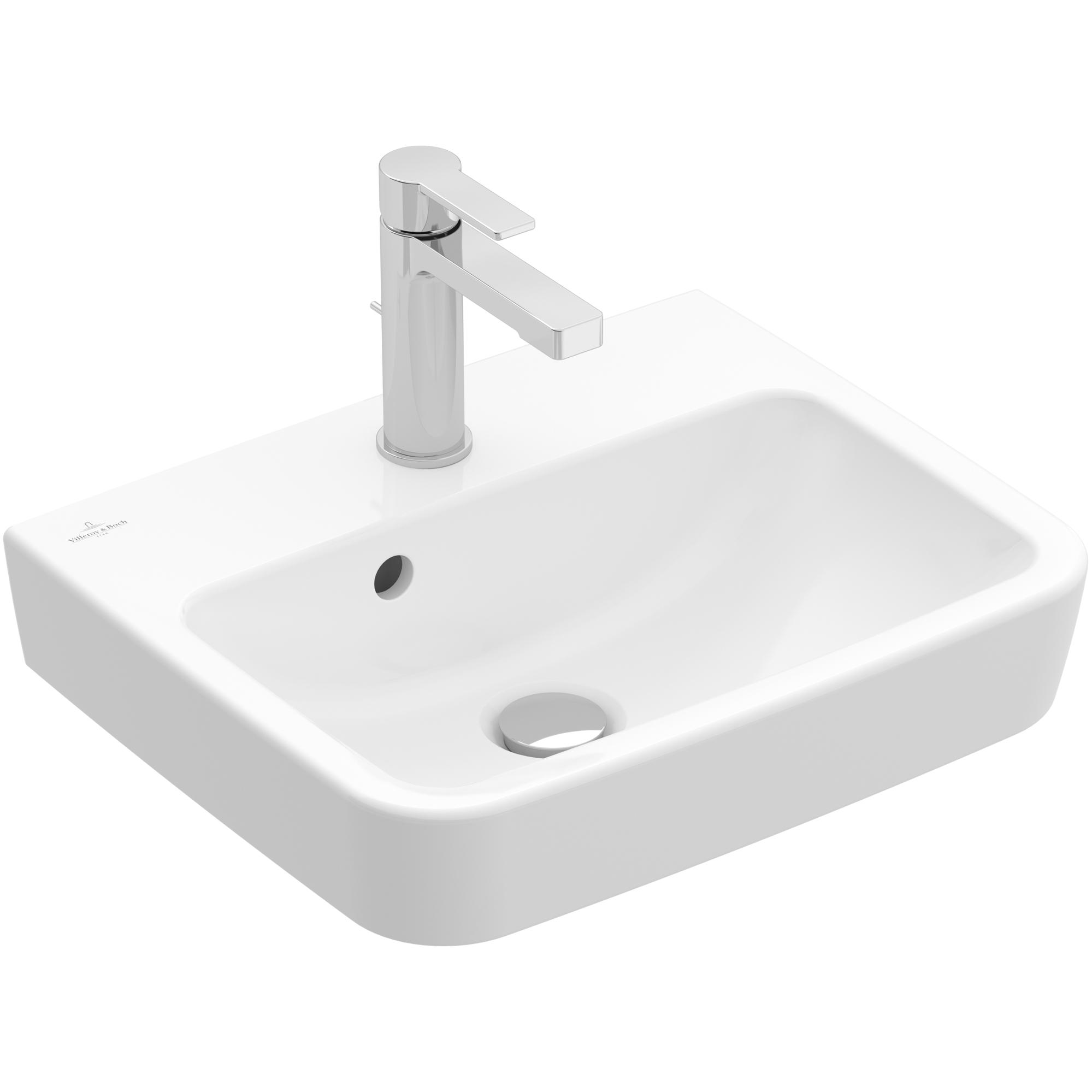 Tvättställ Villeroy & Boch O.novo Kompakt Rektangulärt