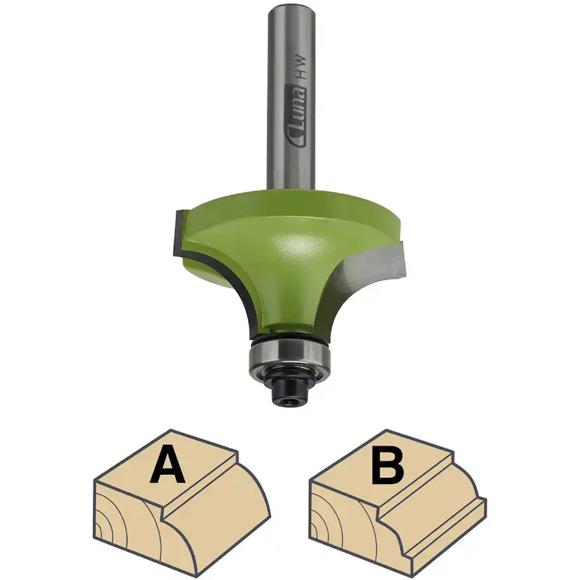 Avrundningsfräsar Luna Tools För Trä