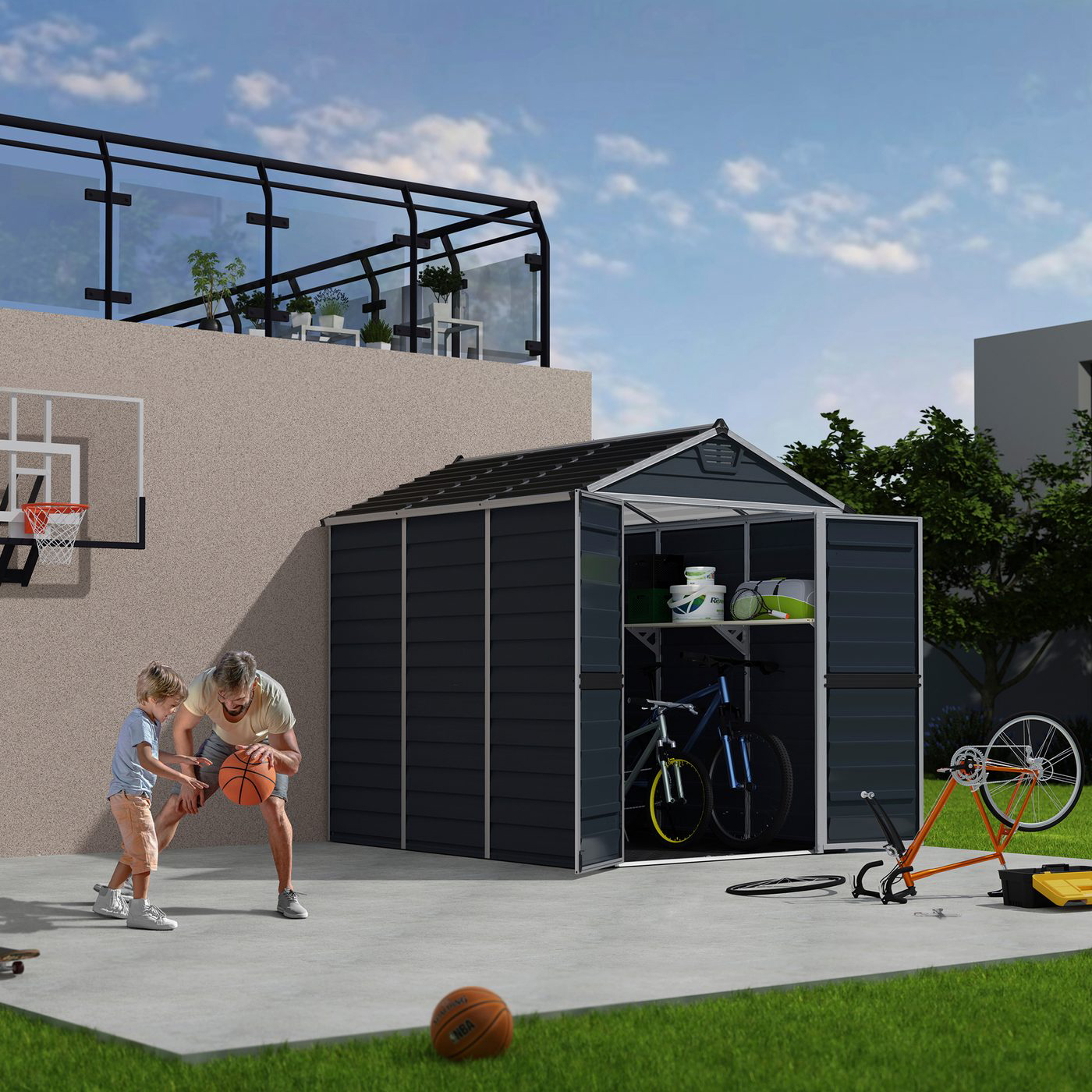 Skjul Canopia by Palram Skylight 4,2 m²