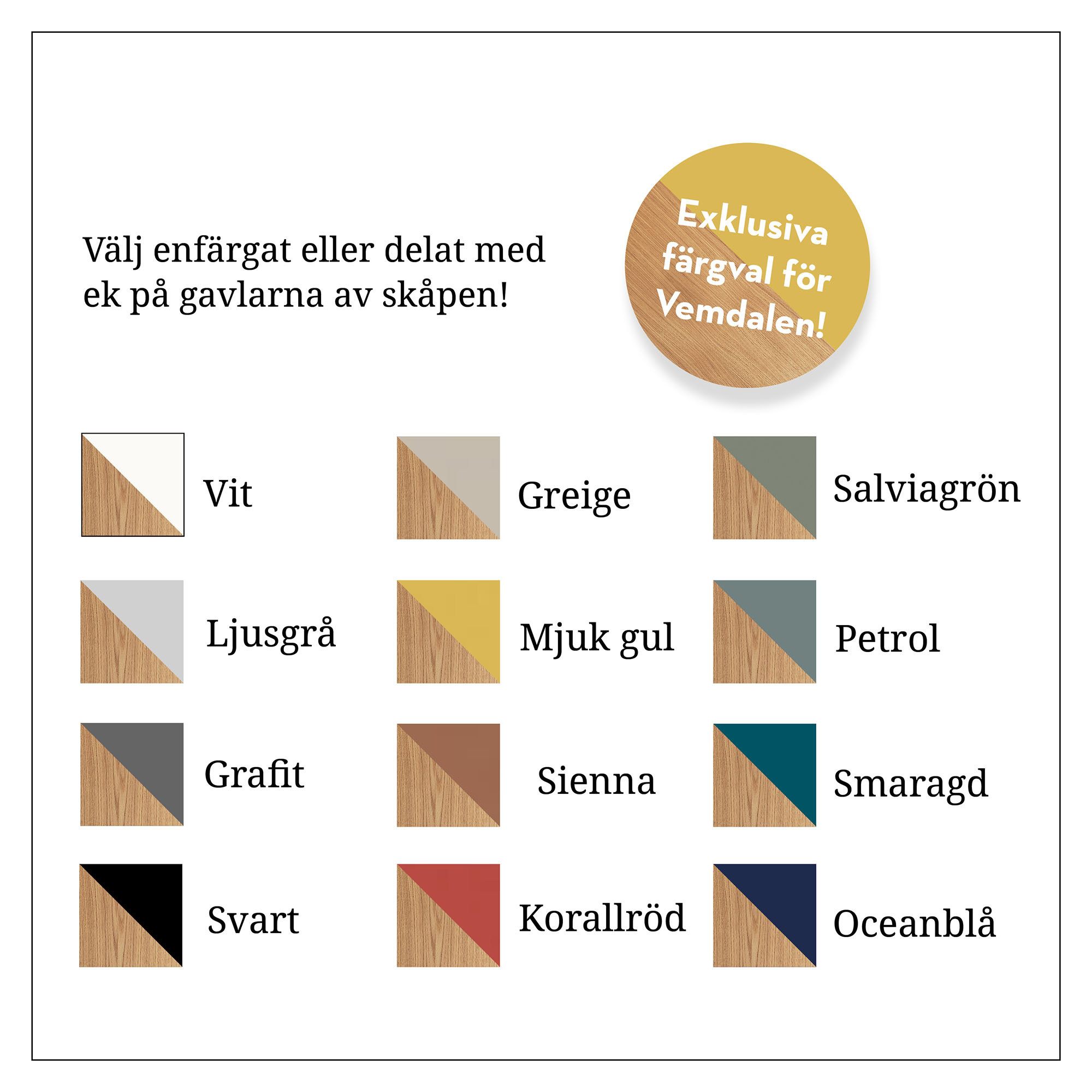 Tvättställsskåp Swebad Vemdalen