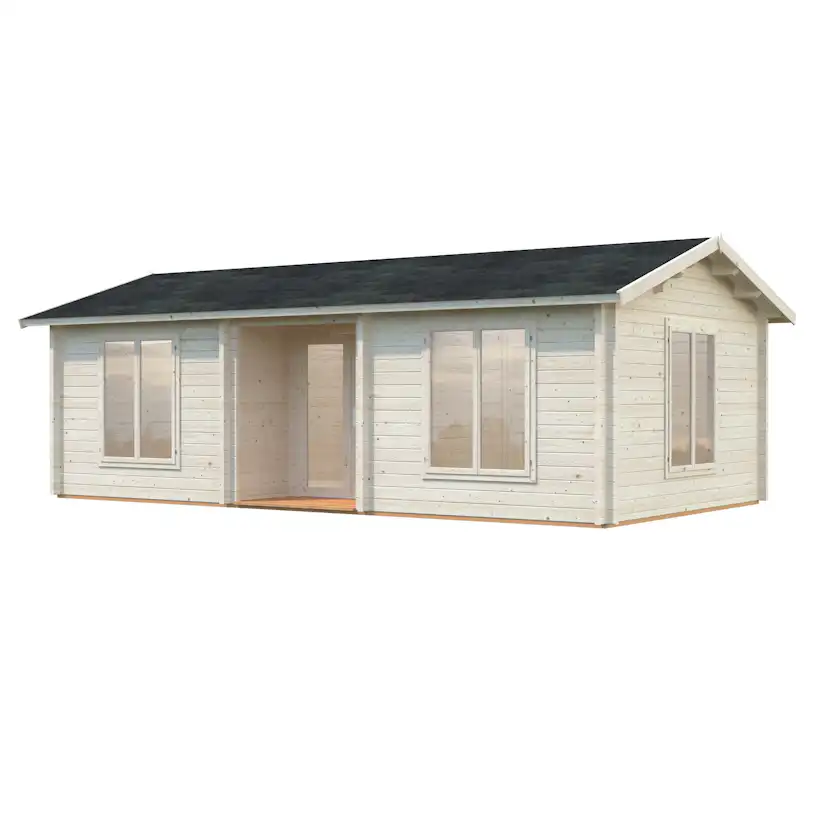Fritidshus Palmako Anna 30,8 m² Komplett Stuga med Sadeltak