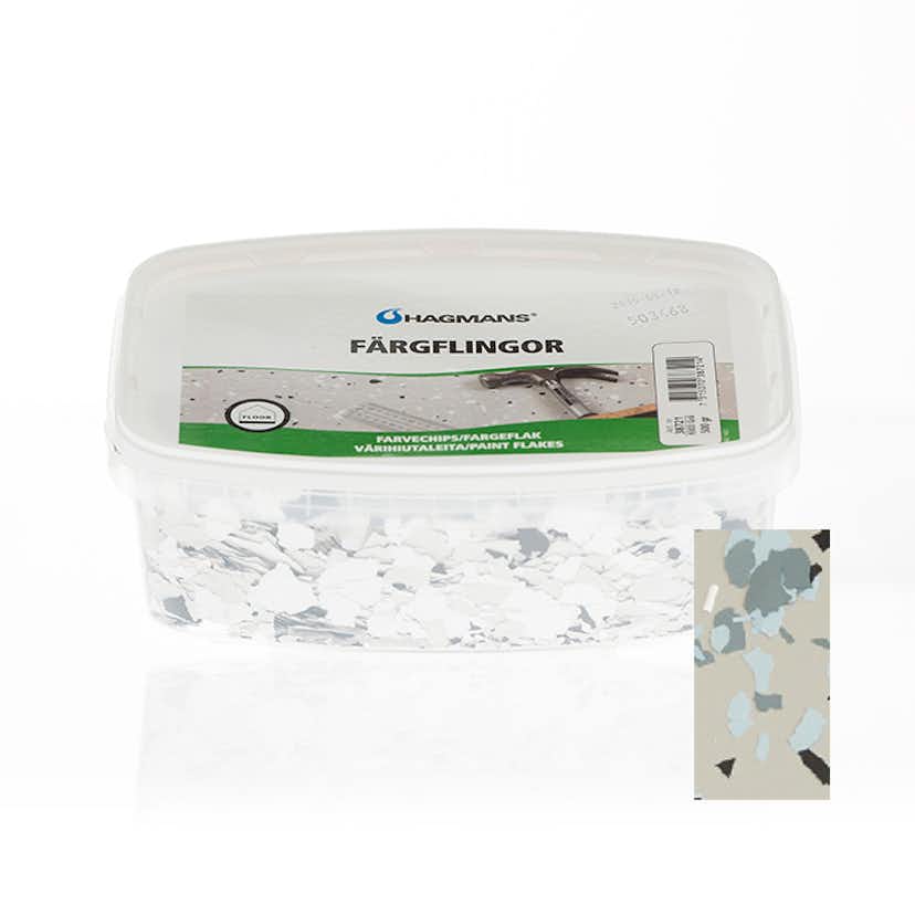 Färgflingor Hagmans 9424 Blå