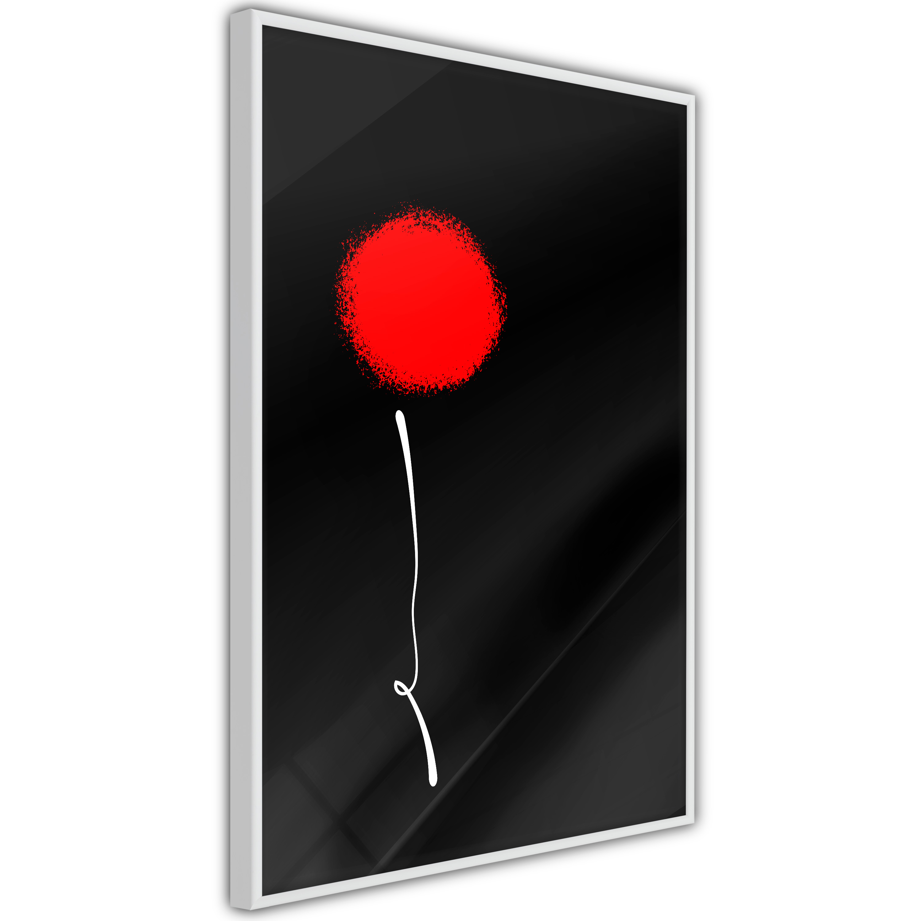 Poster Artgeist Affisch Minimalist Flower