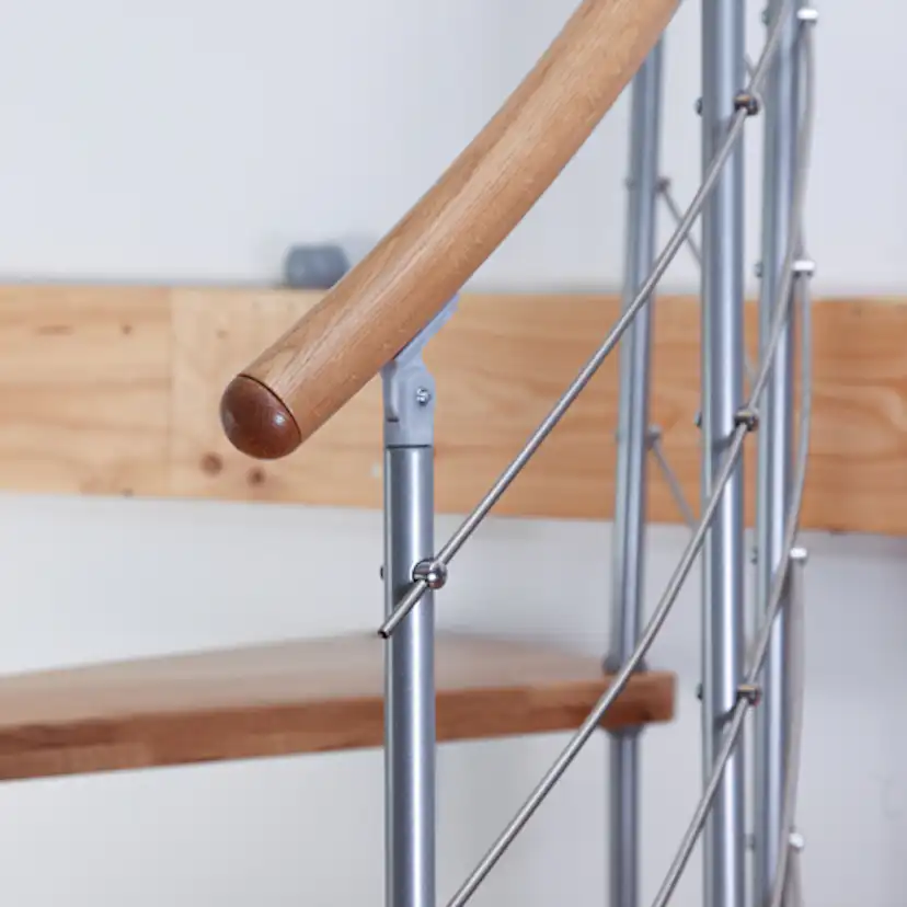 Skyddsräcke Byggera Venedig Massiv Ek