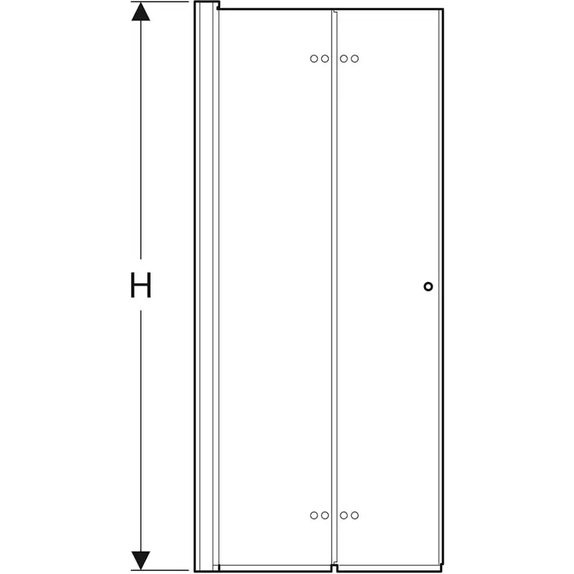 Duschdörr Contura Shower Showerama Vik
