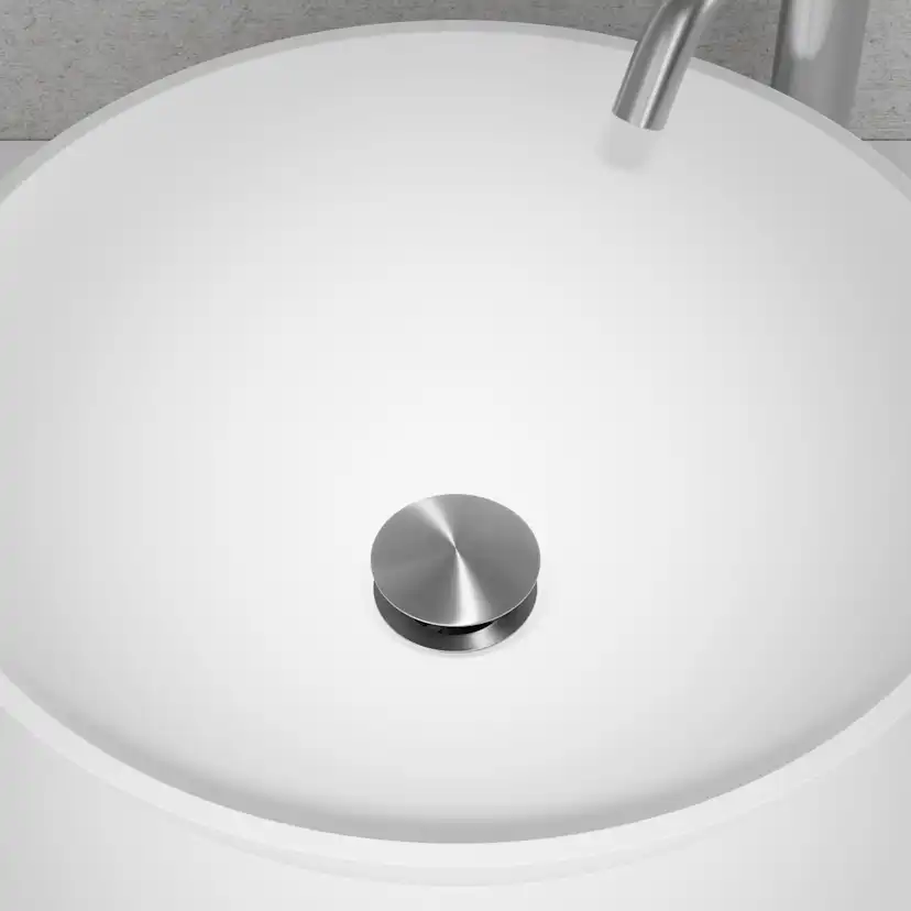 Bottenventil Scandtap Steel Pop-up Universal Duo