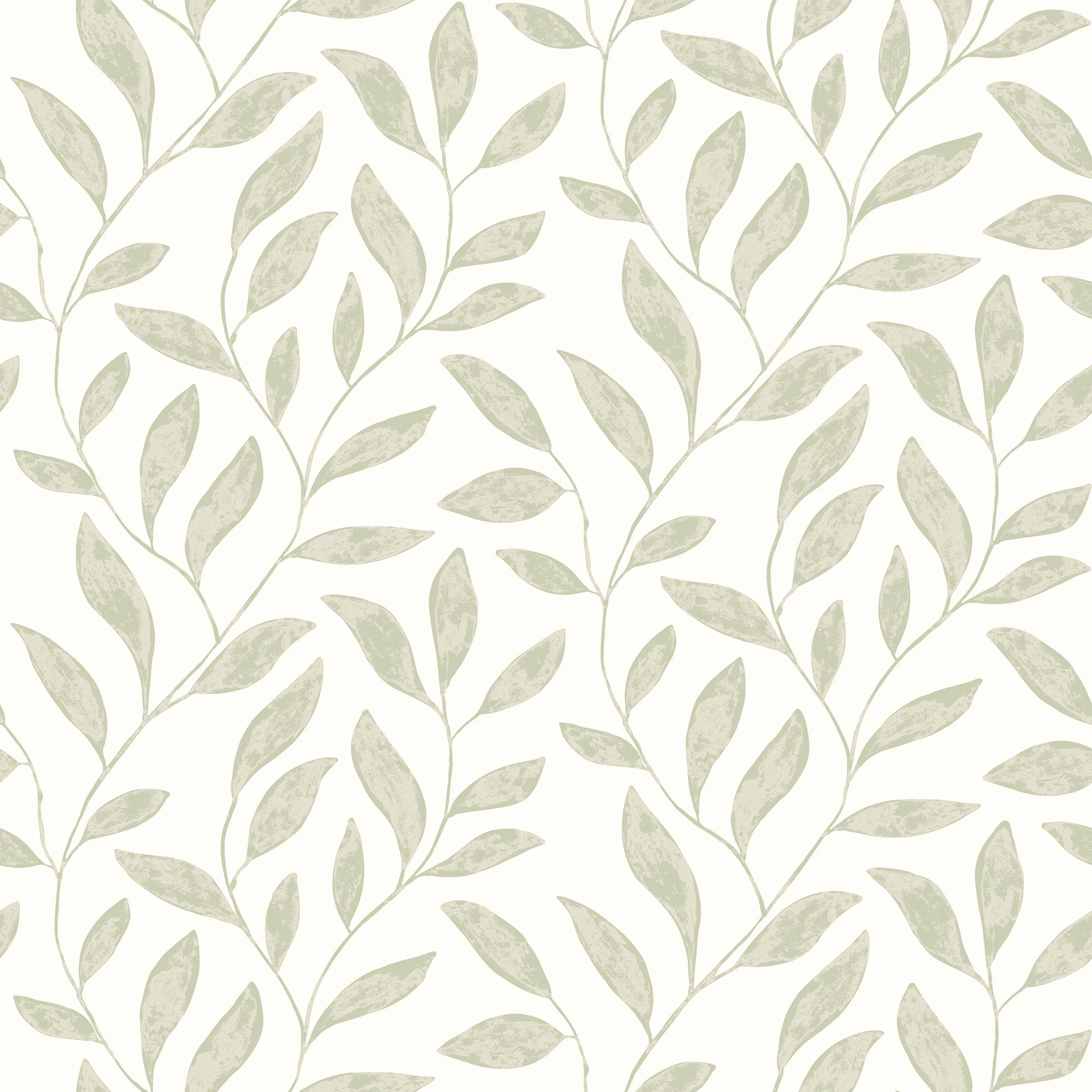 Tapet Fiona Home NW Soft Leaves 201201 Non Woven, Mönstrad Grön