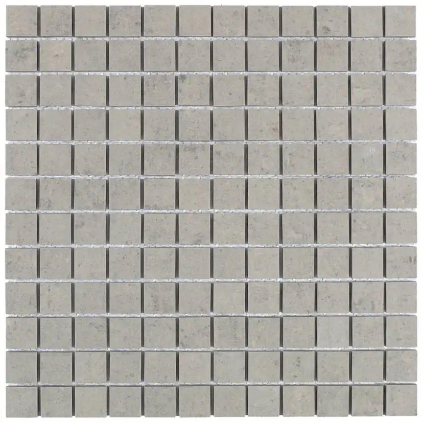 Klinkermosaik Arredo Archgres Ljusgrå 2,5x2,5 cm