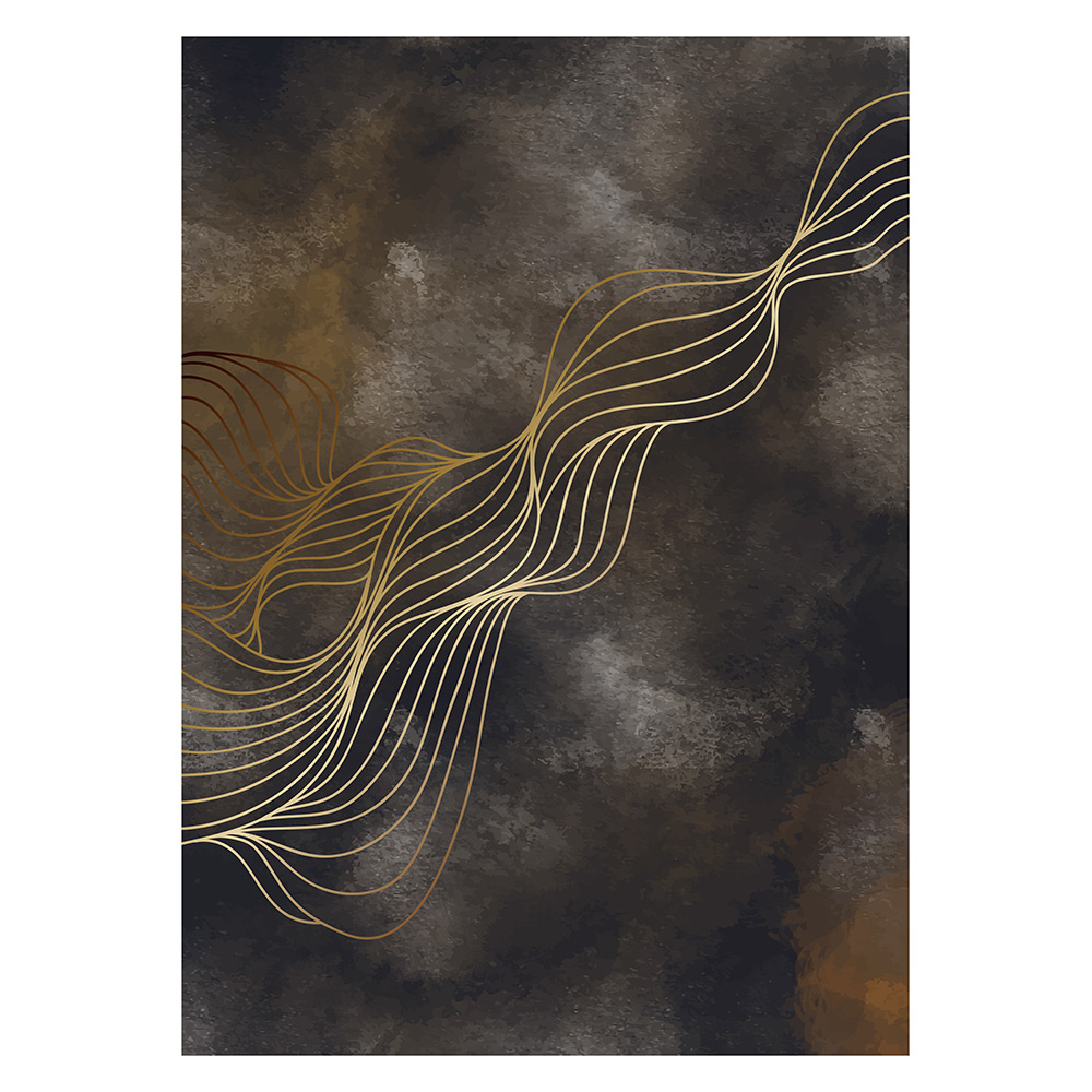 Posters Venture Home Wave Multifärg