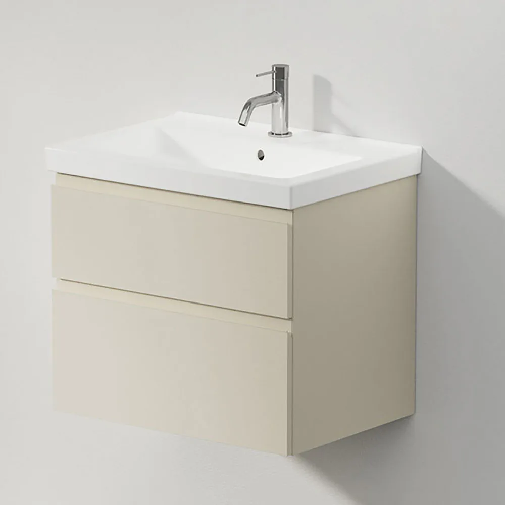VISKAN Grip 60, Light Sand, 2 Lådor, 590x490x425 mm Bredd: 600 mm, Light Sand