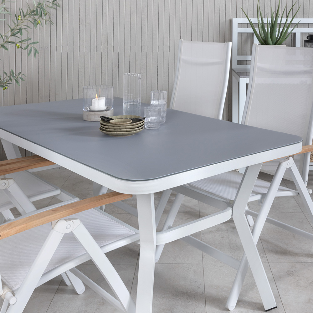 Matgrupp Venture Home Vyn med 4 Pandi Matstolar