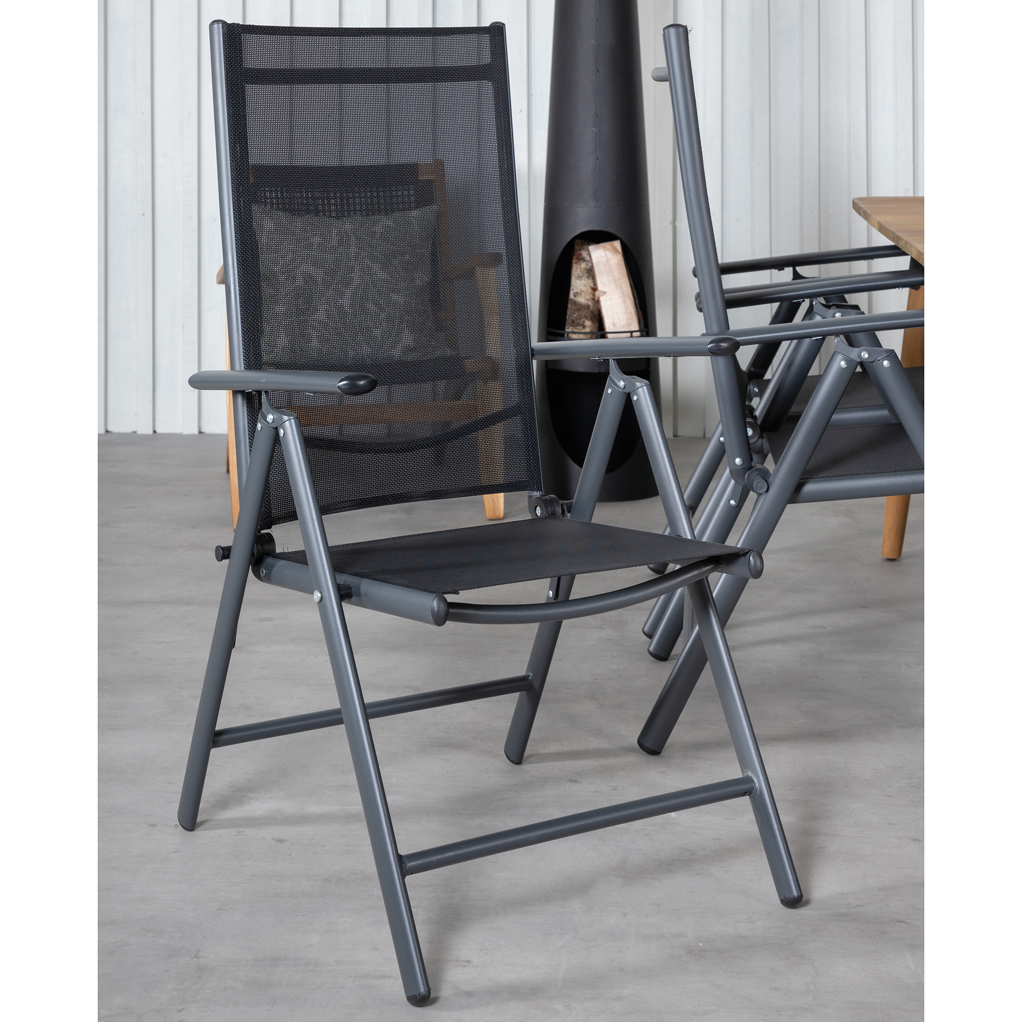 Matgrupp Venture Home Julle med 6 Bend Matstolar