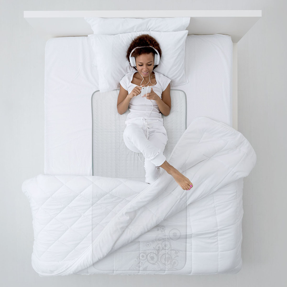 Värmemadrass Lanaform S1 150x80 cm