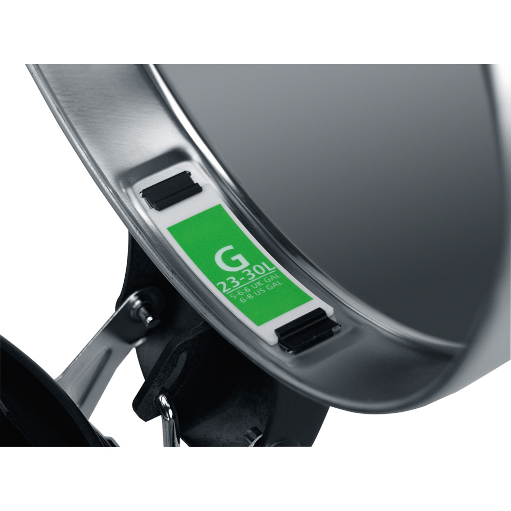 Avfallspåsar Brabantia 23-30L Vit Plastpåse med Knytband