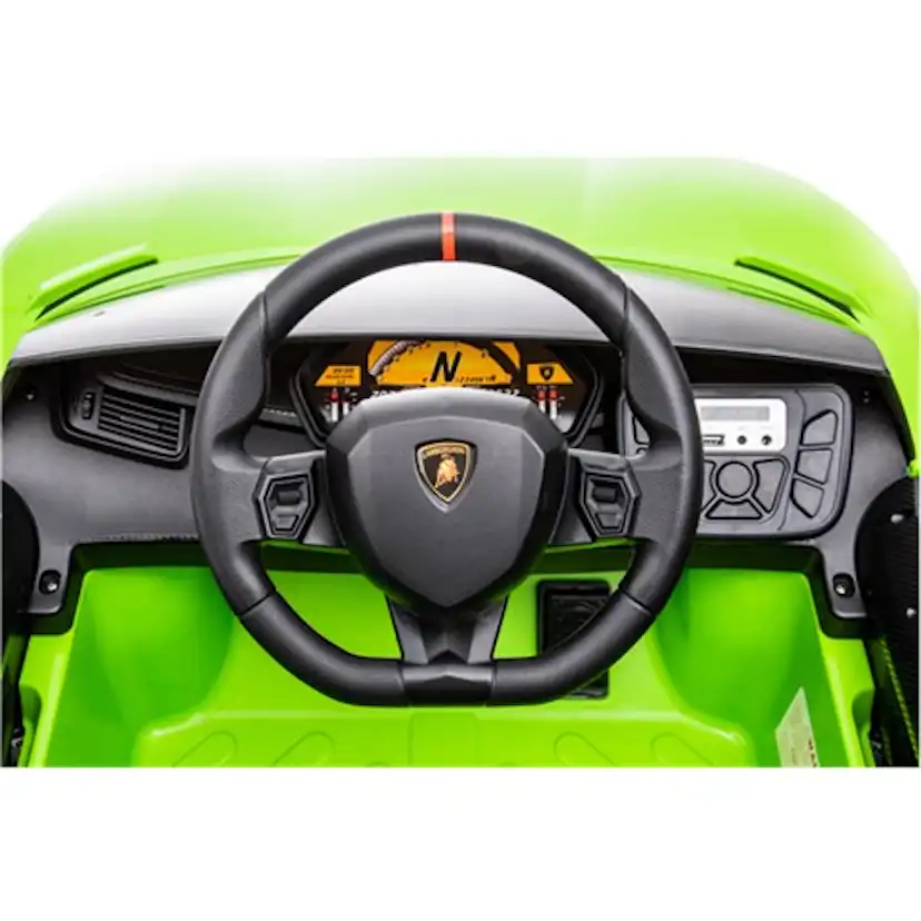Elbil Nordic Play Lamborghini Aventador 12 V Limegrön Speed