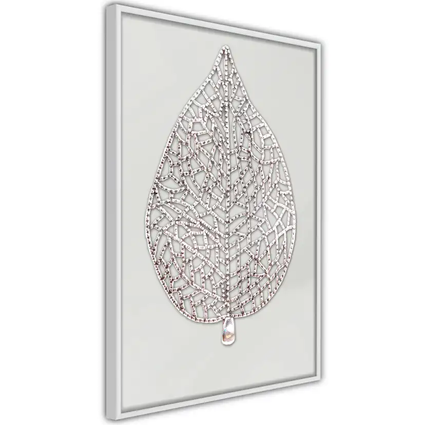 Poster Artgeist Affisch Azur Leaf