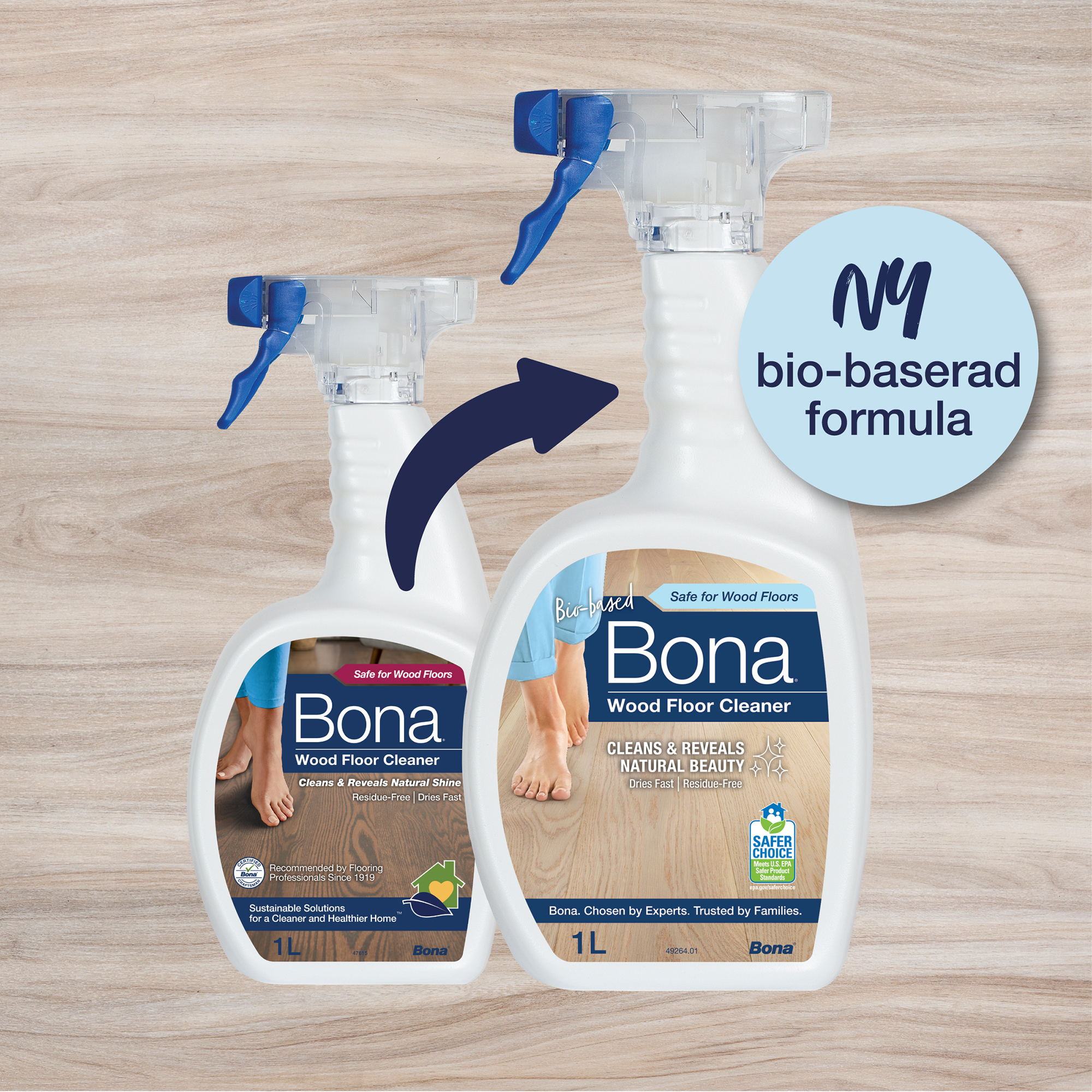 Cleaner Bona för Trägolv 1 liter