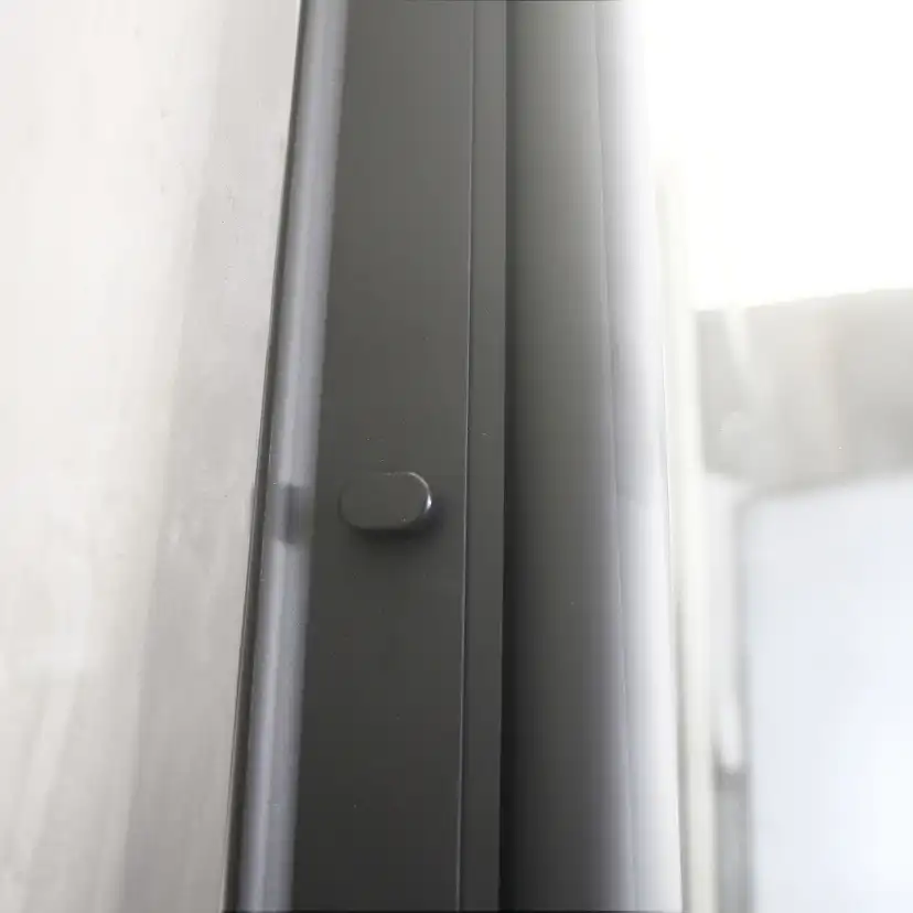 Duschhörn Bathlife Mångsidig Rund Dörr 45° Svart