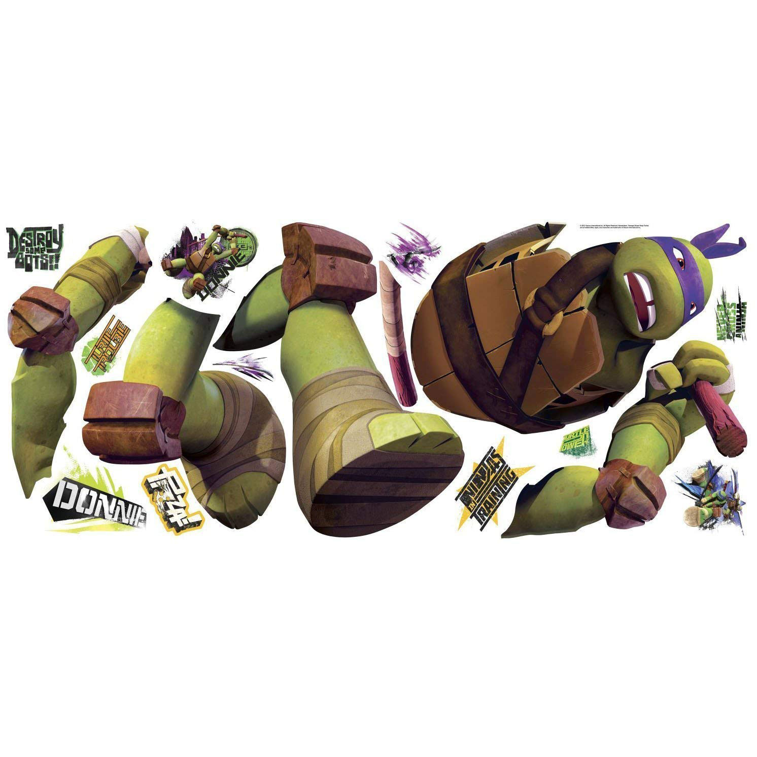 Väggdekor RoomMates Kids Teenage Mutant Ninja Turtles Donatello