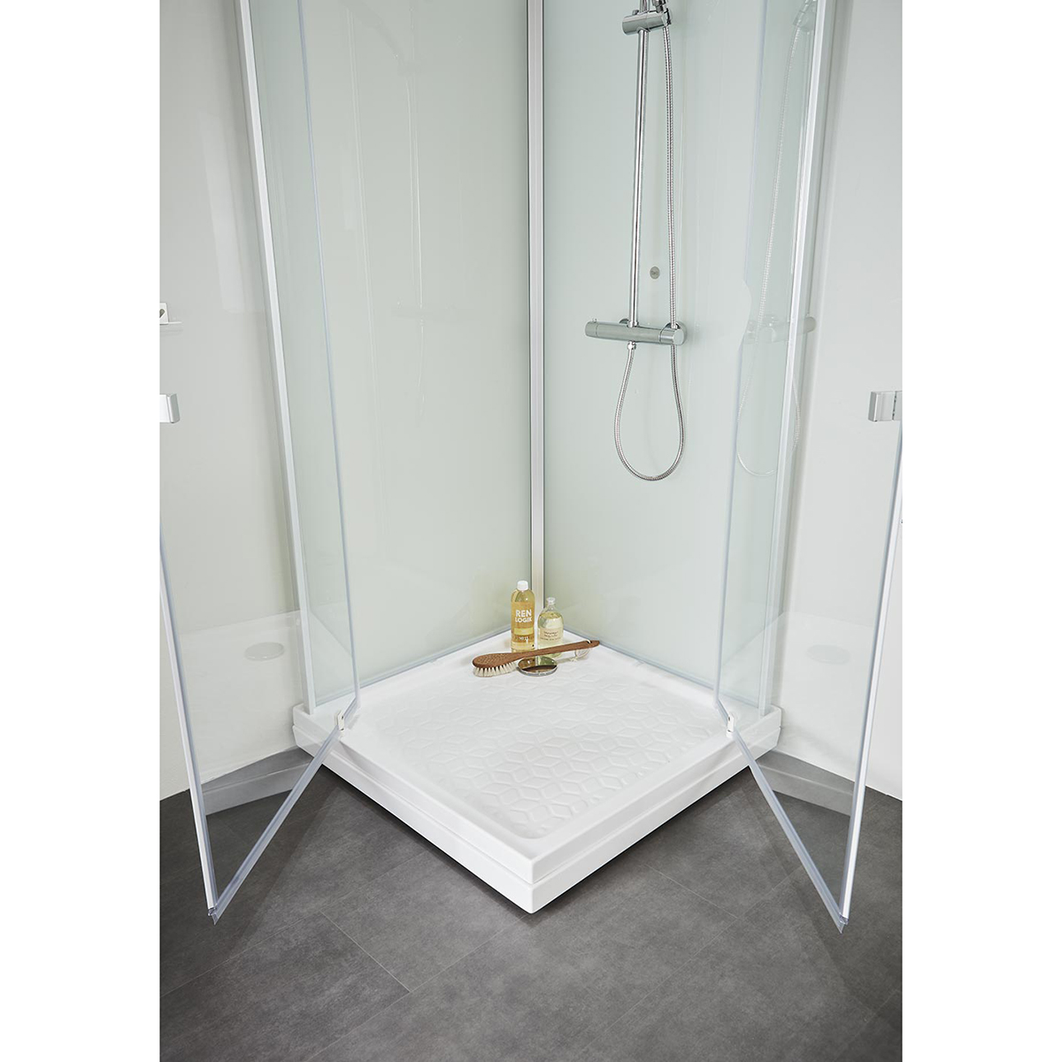 DUSCHKABIN BREEZE DELUXE 90X90 SQUARE 900x900 mm