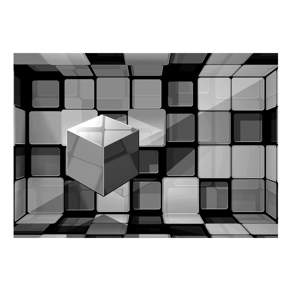Fototapet Arkiio Rubik's Cube In Gray