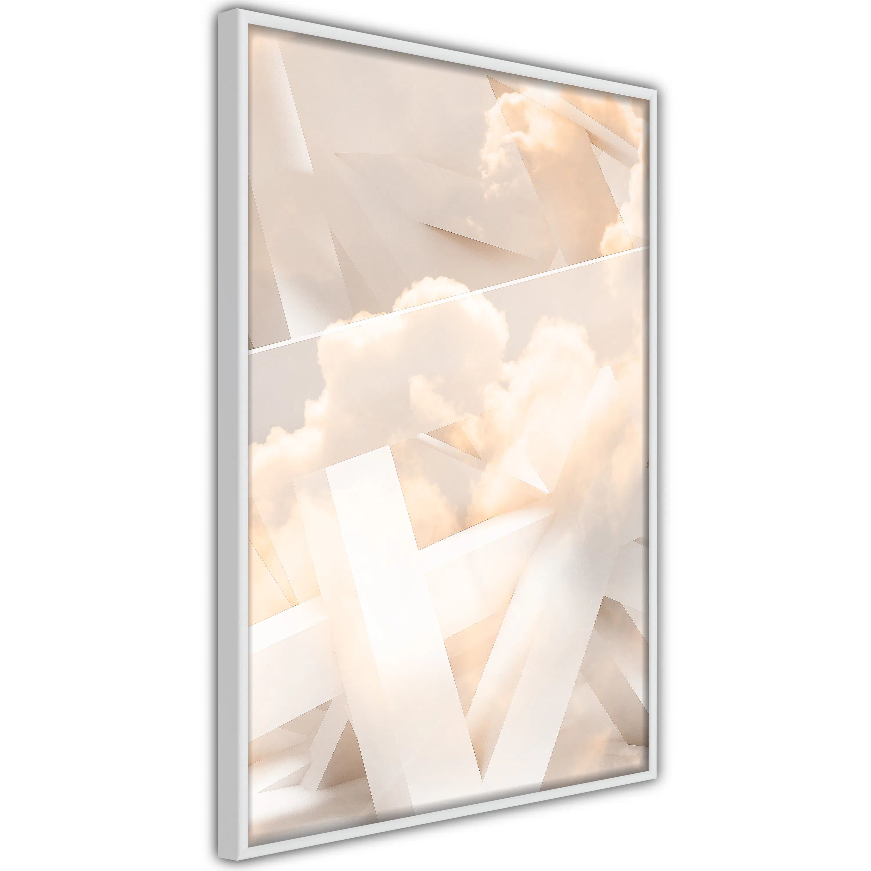 Poster Artgeist Affisch Abstraction with Clouds