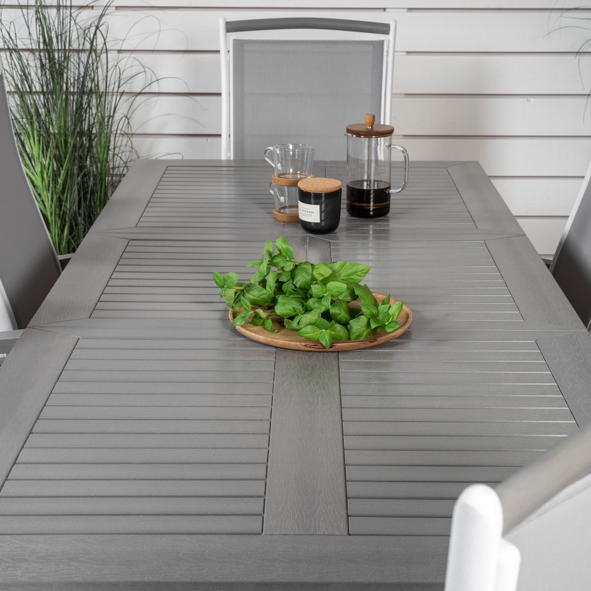 Matgrupp Venture Home Aleyna 152/210 med 6 Stolar