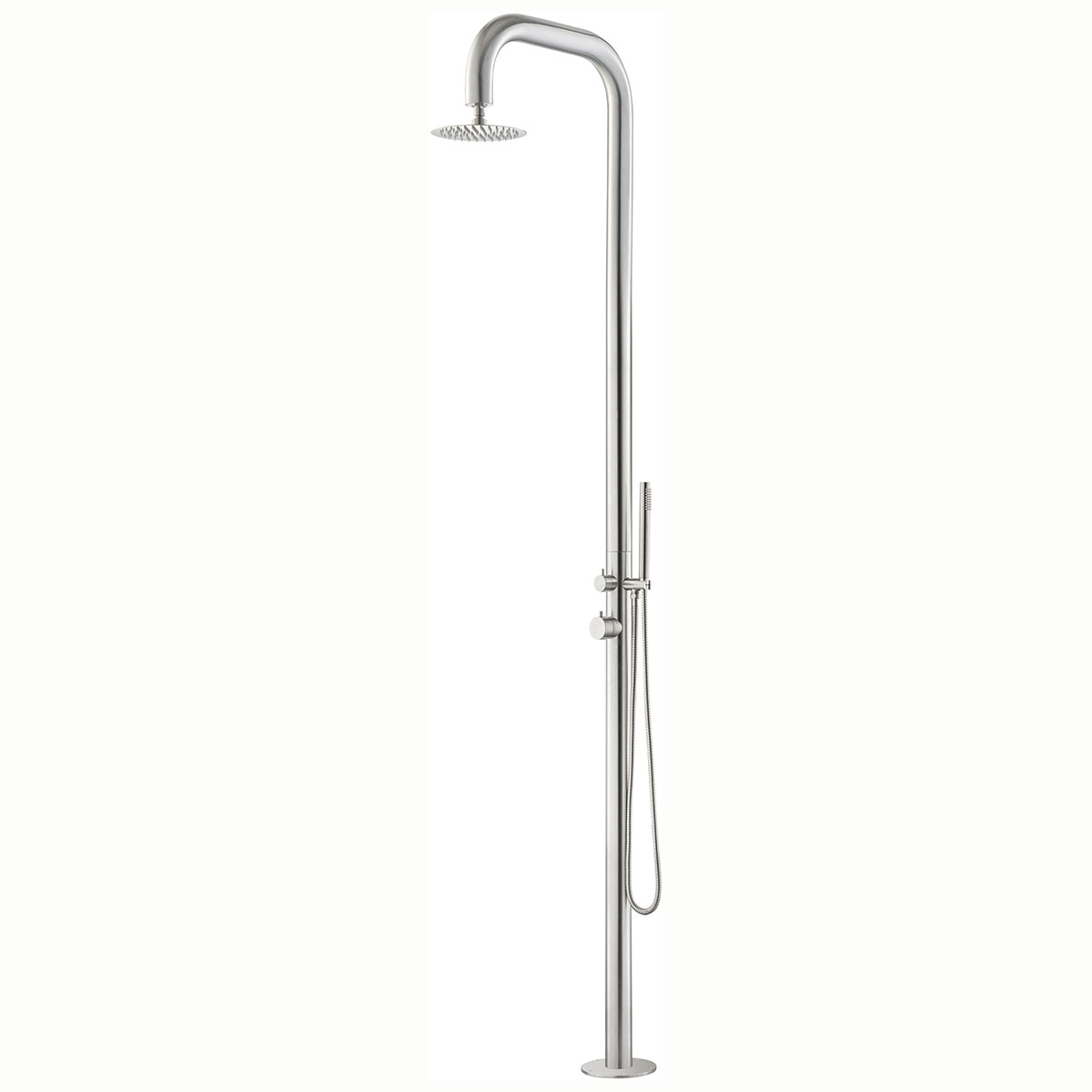 Utedusch Demerx Pure Extended Trädgårdsdusch med Takdusch & Duschhantag