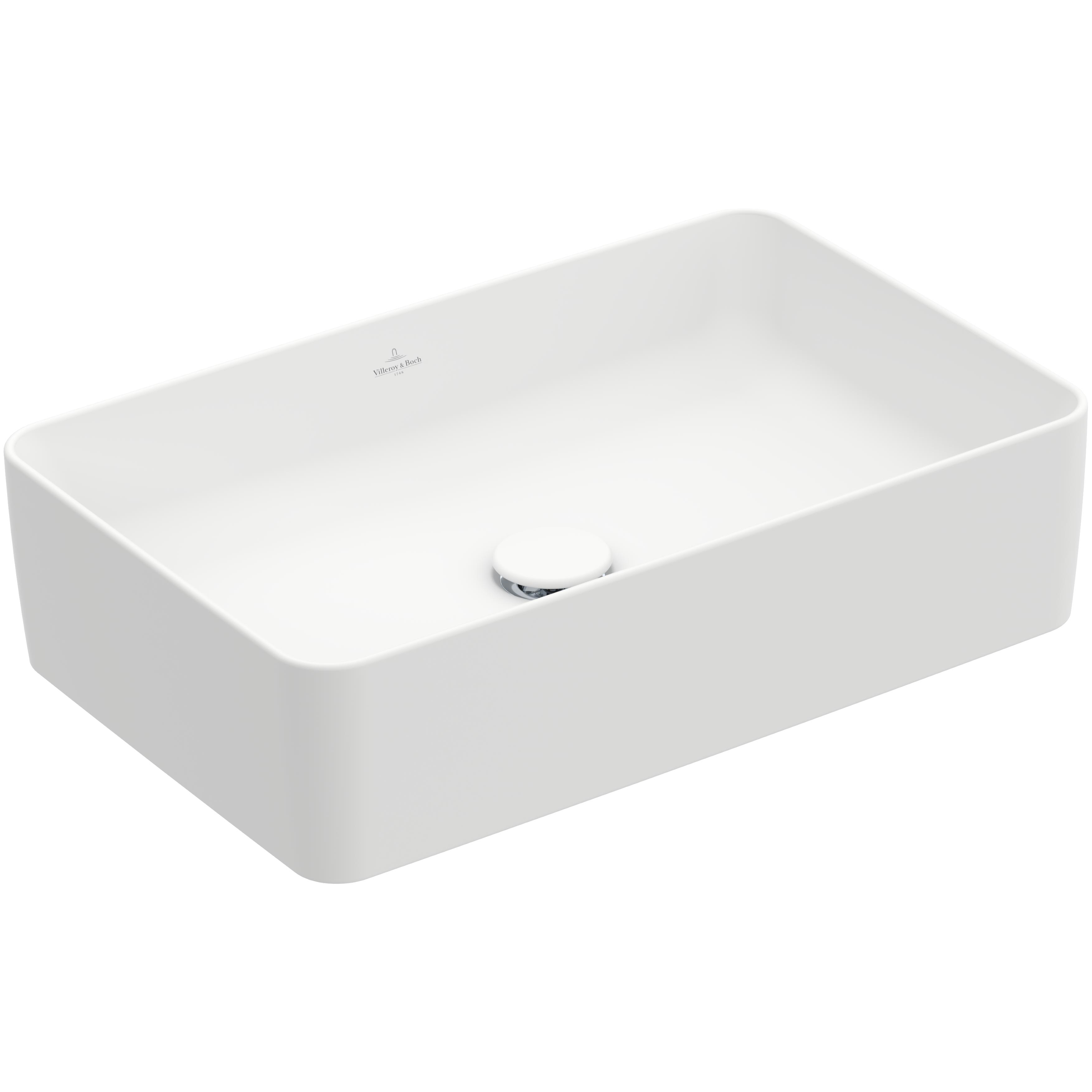 Fristående Tvättställ Villeroy & Boch Collaro Rektangulärt